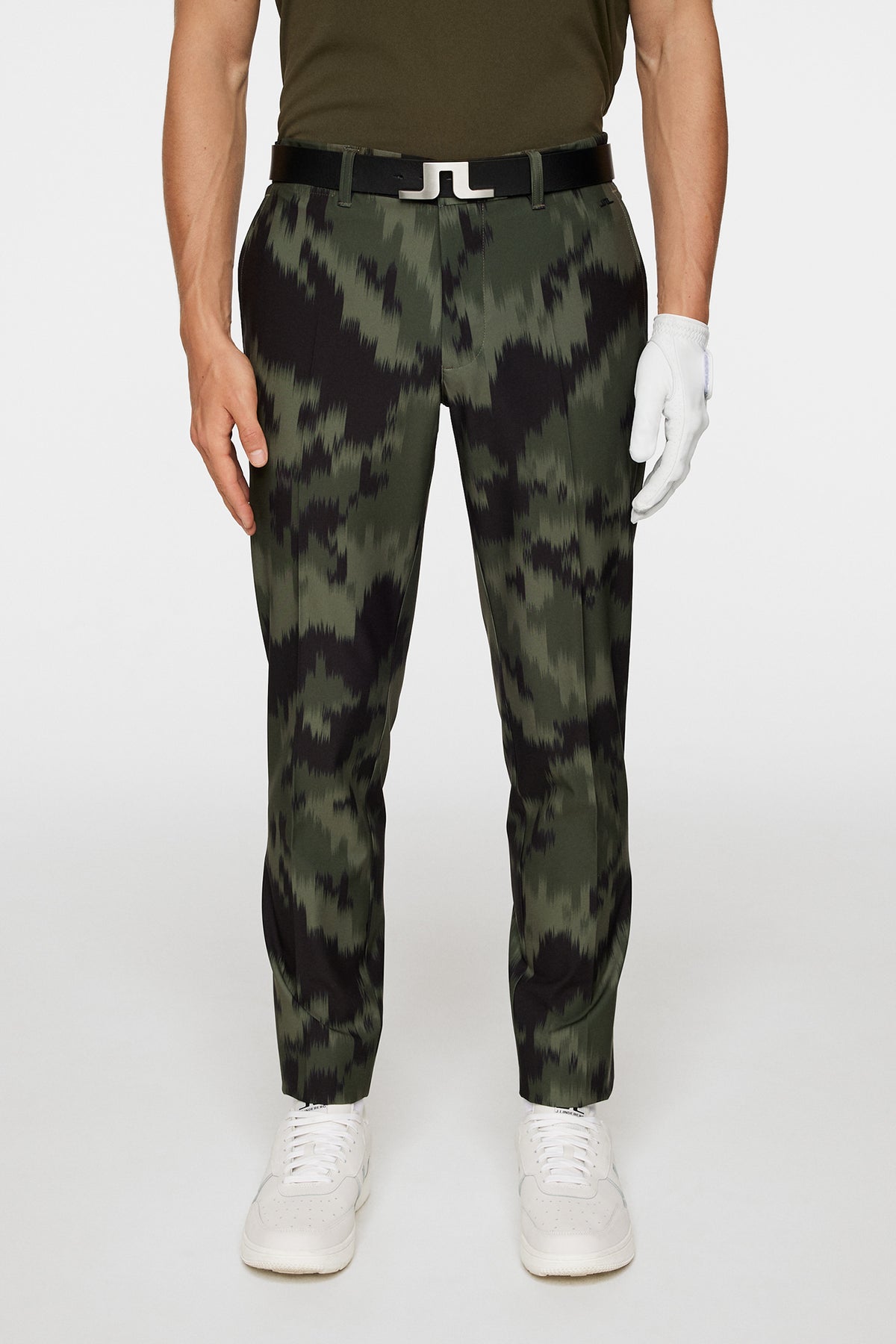 Ellott Print Pant in Warp Forest L by J.Lindeberg