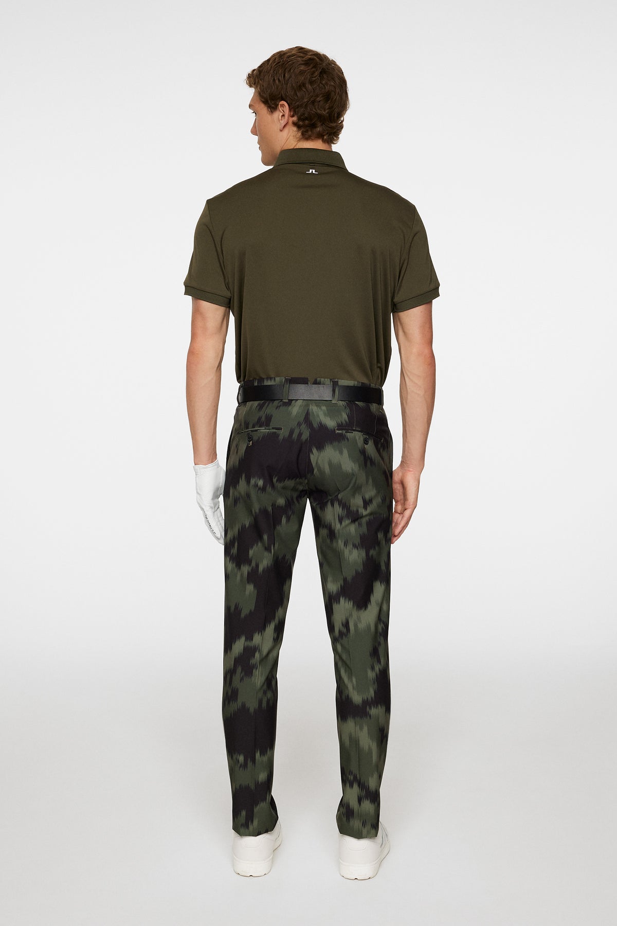 Ellott Print Pant in Warp Forest L by J.Lindeberg