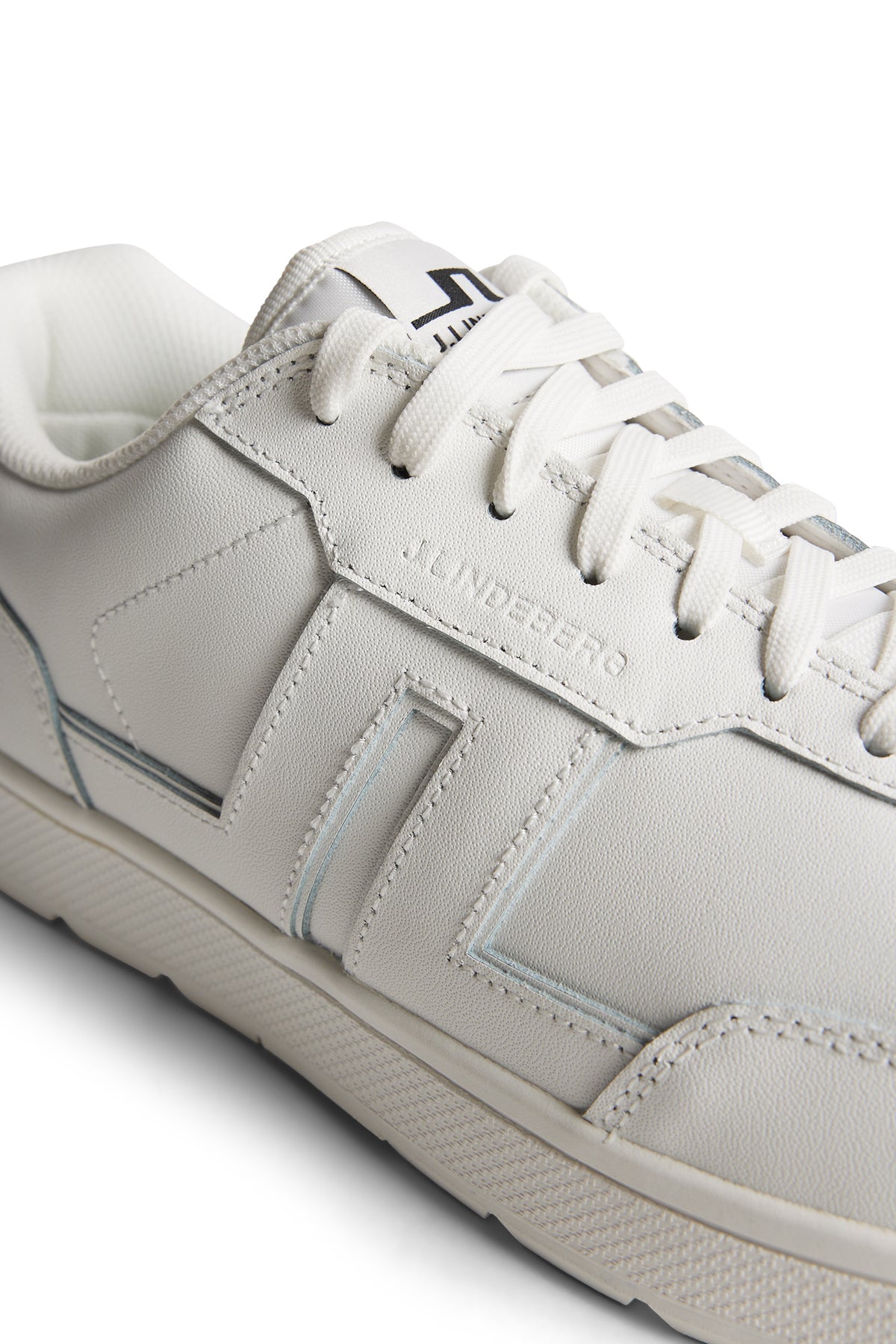 Ace Low-Top Golf Sneaker in White by J.Lindeberg