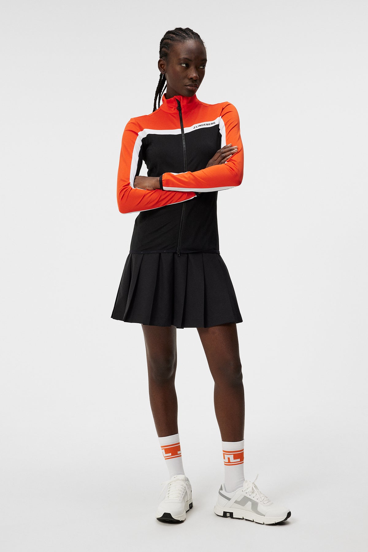 Seasonal Janice Mid Layer in Black by J.Lindeberg