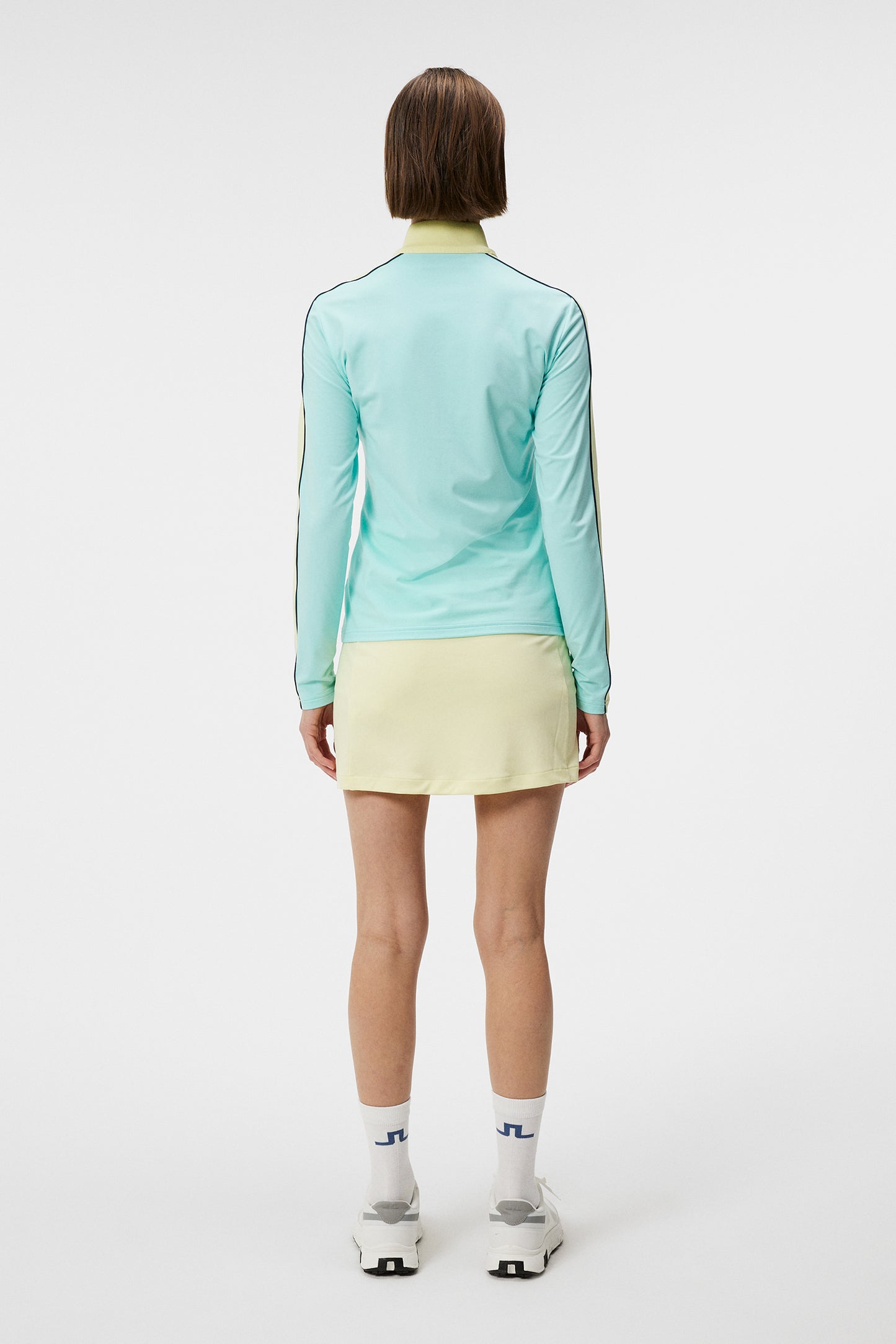 Tamara Mid Layer in Aruba Blue by J.Lindeberg