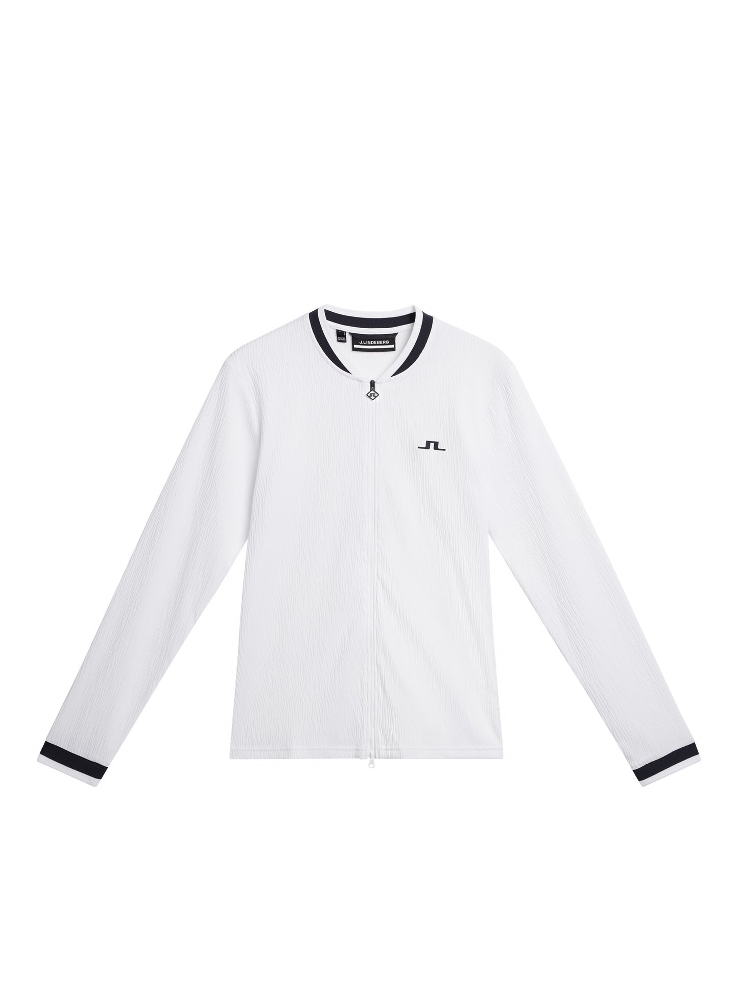 Leonor Mid Layer in White by J.Lindeberg