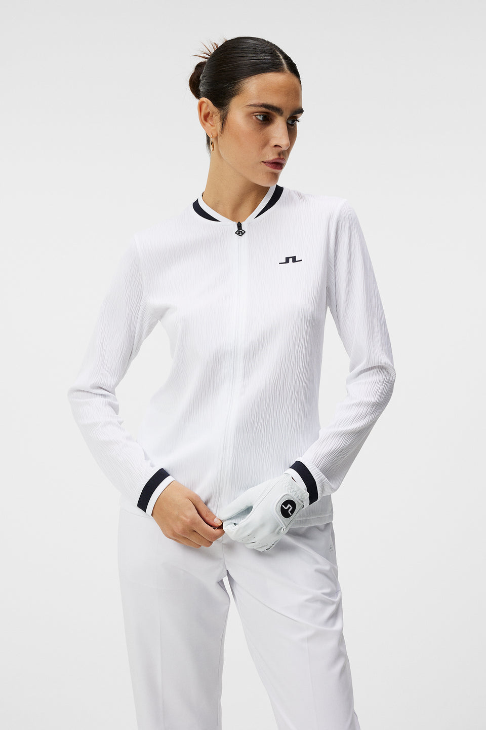 Leonor Mid Layer / White