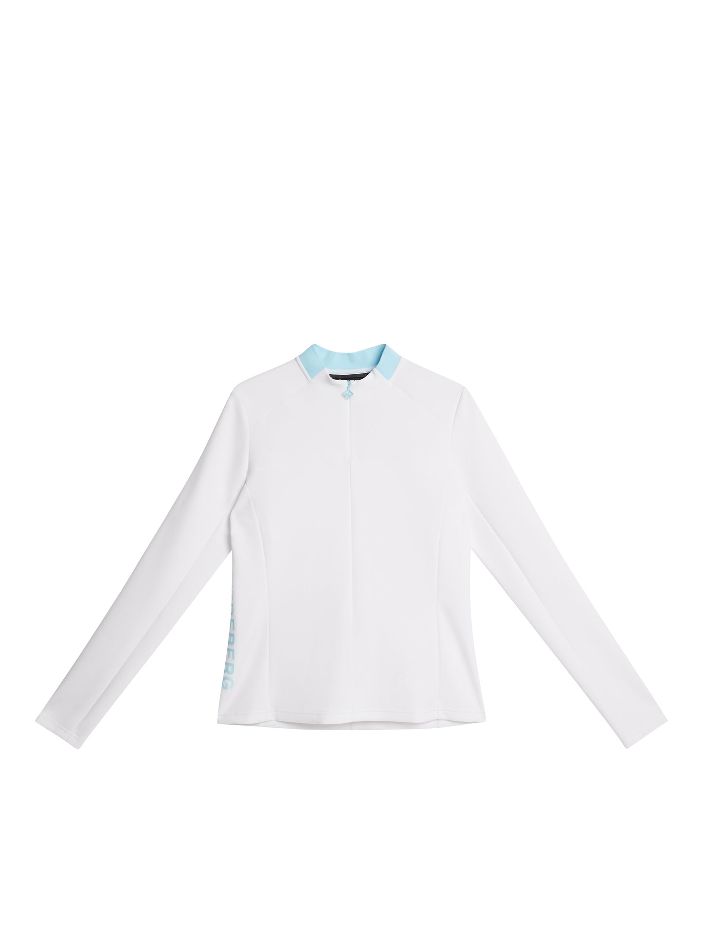Faye Mid Layer in White by J.Lindeberg