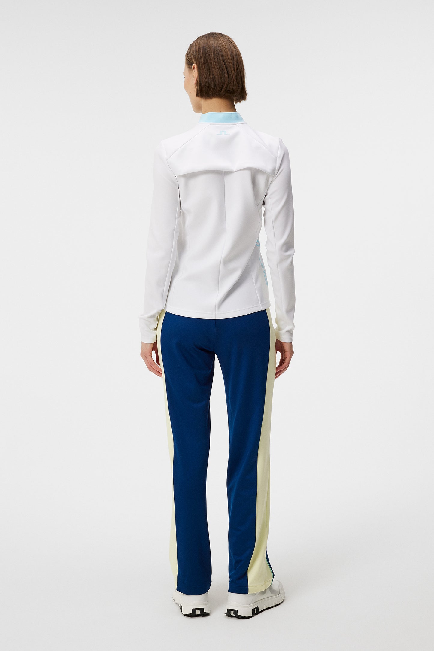 Faye Mid Layer in White by J.Lindeberg