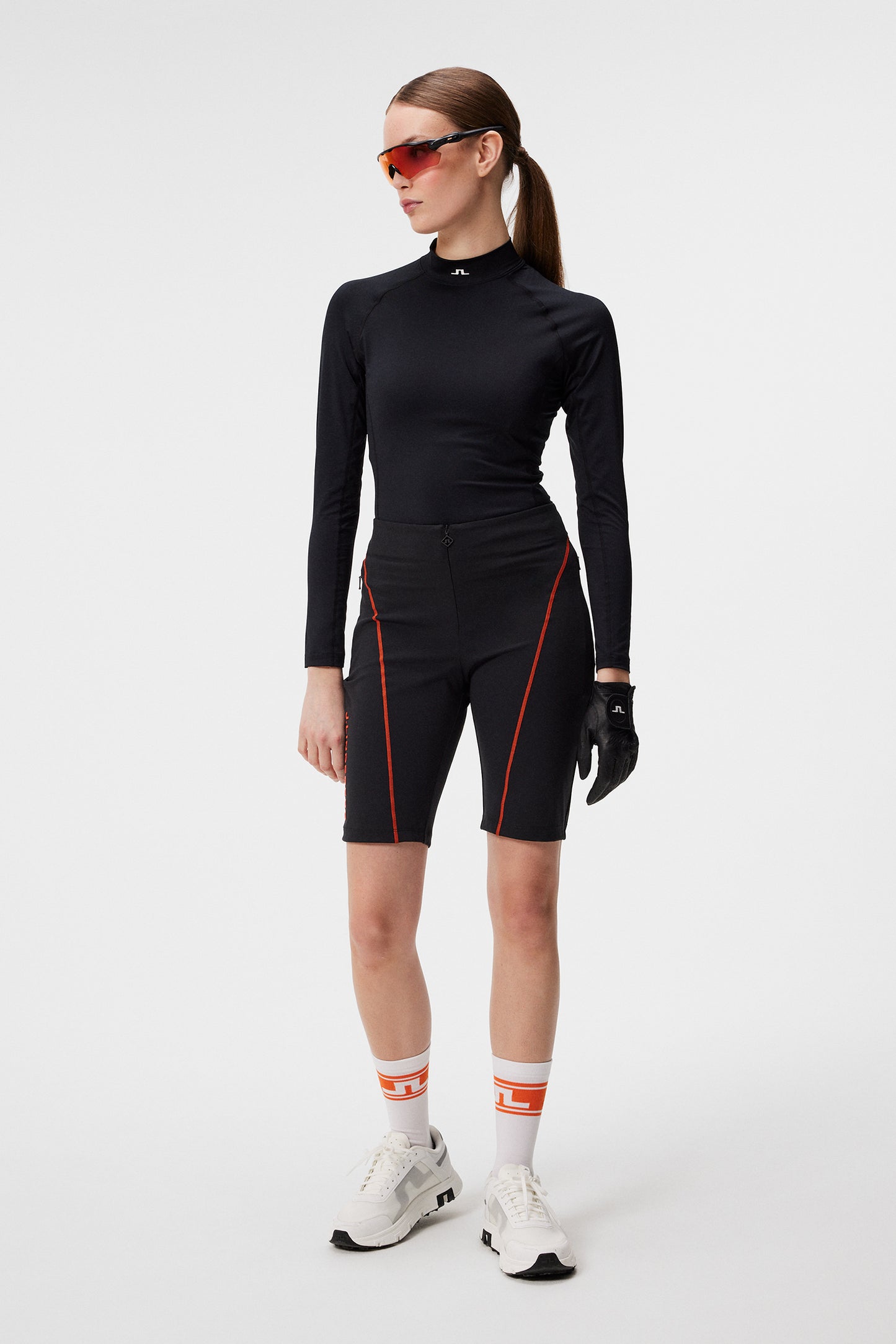 Francesca Short Tights in Black by J.Lindeberg