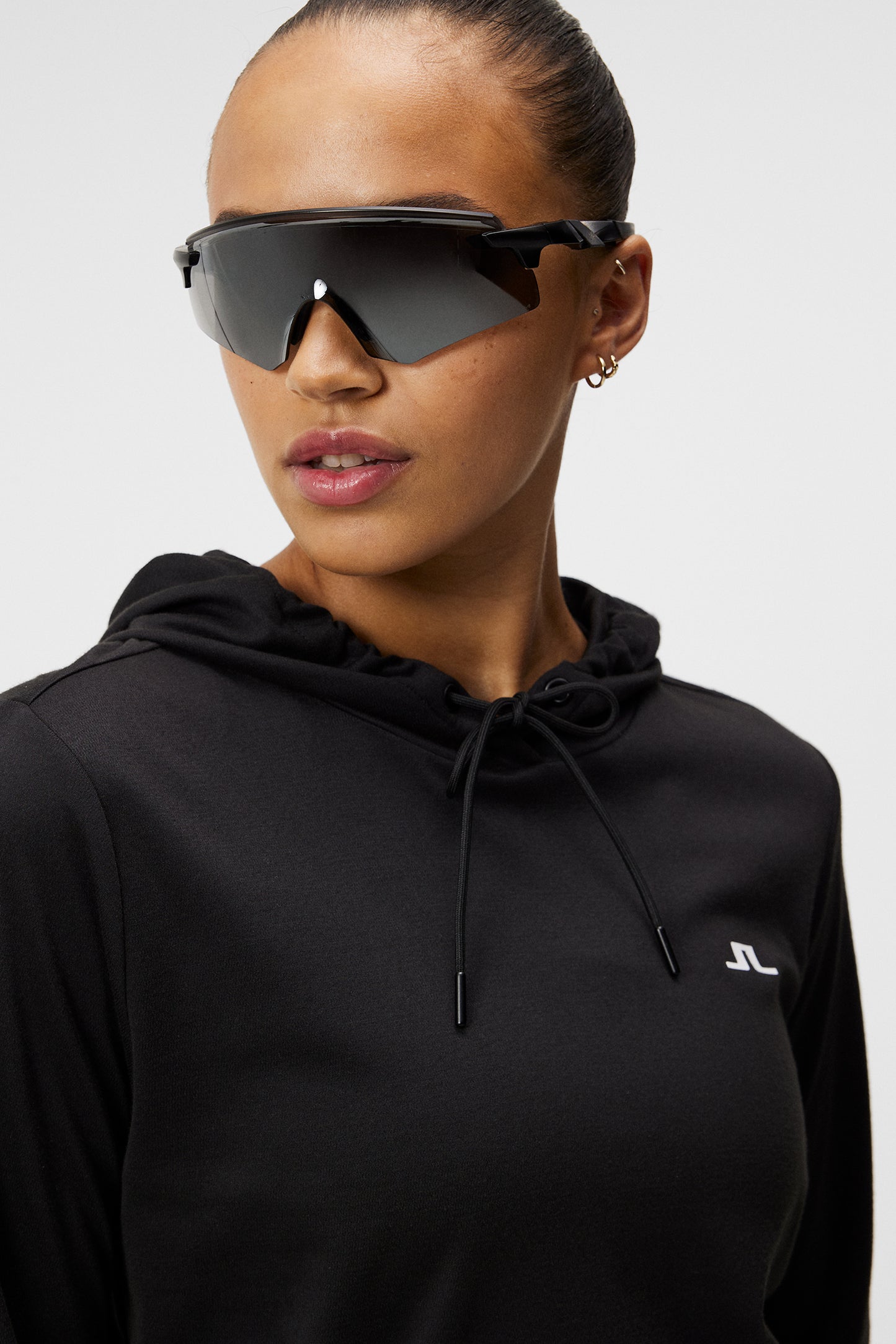 Vice Hood in Black by J.Lindeberg