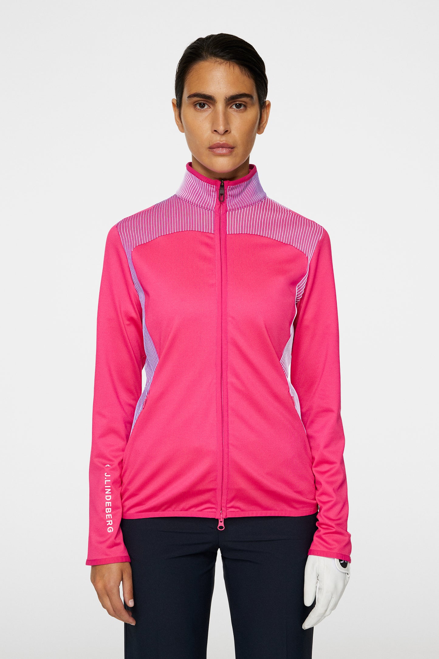 Thelma Thermolite Mid Layer in Pink Peacock by J.Lindeberg