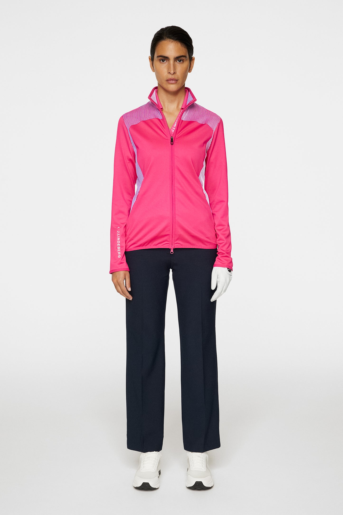 Thelma Thermolite Mid Layer in Pink Peacock by J.Lindeberg