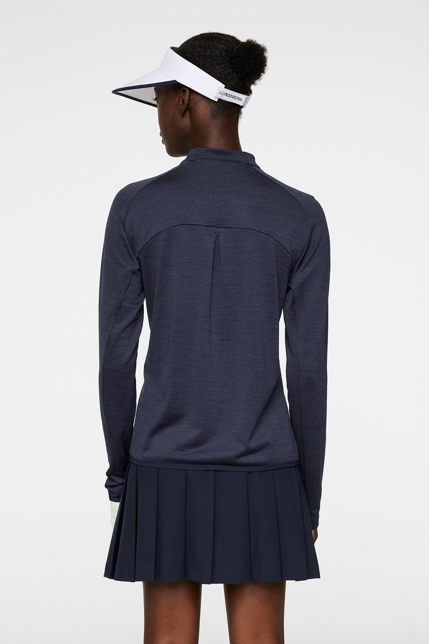 Steffi Mid Layer in Navy Melange by J.Lindeberg