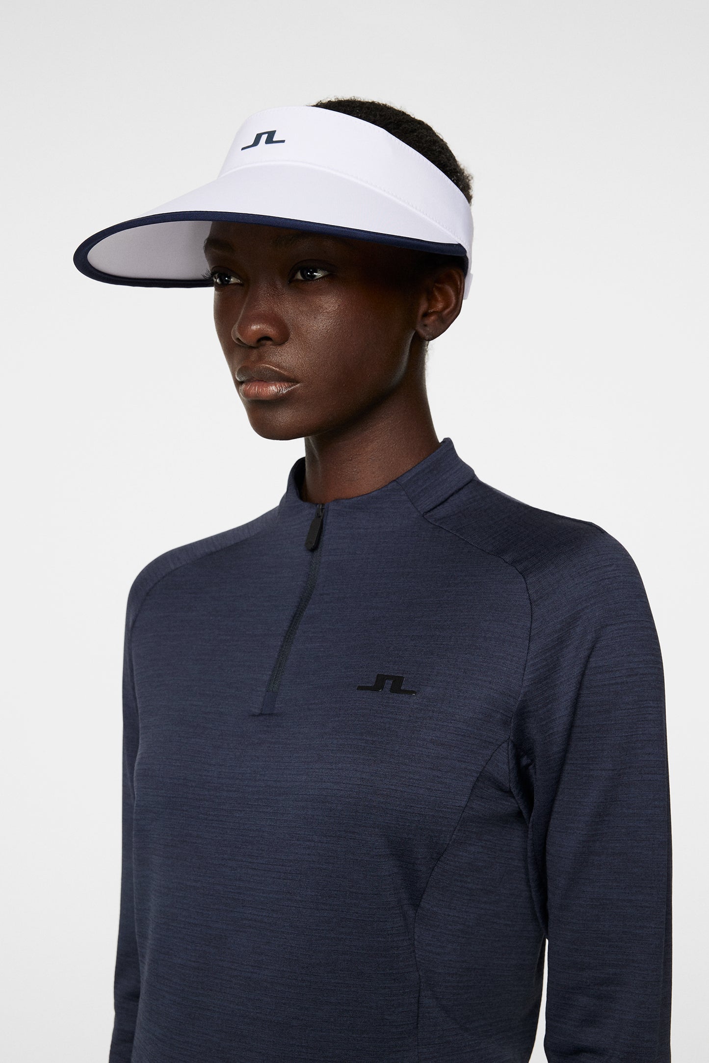 Steffi Mid Layer in Navy Melange by J.Lindeberg
