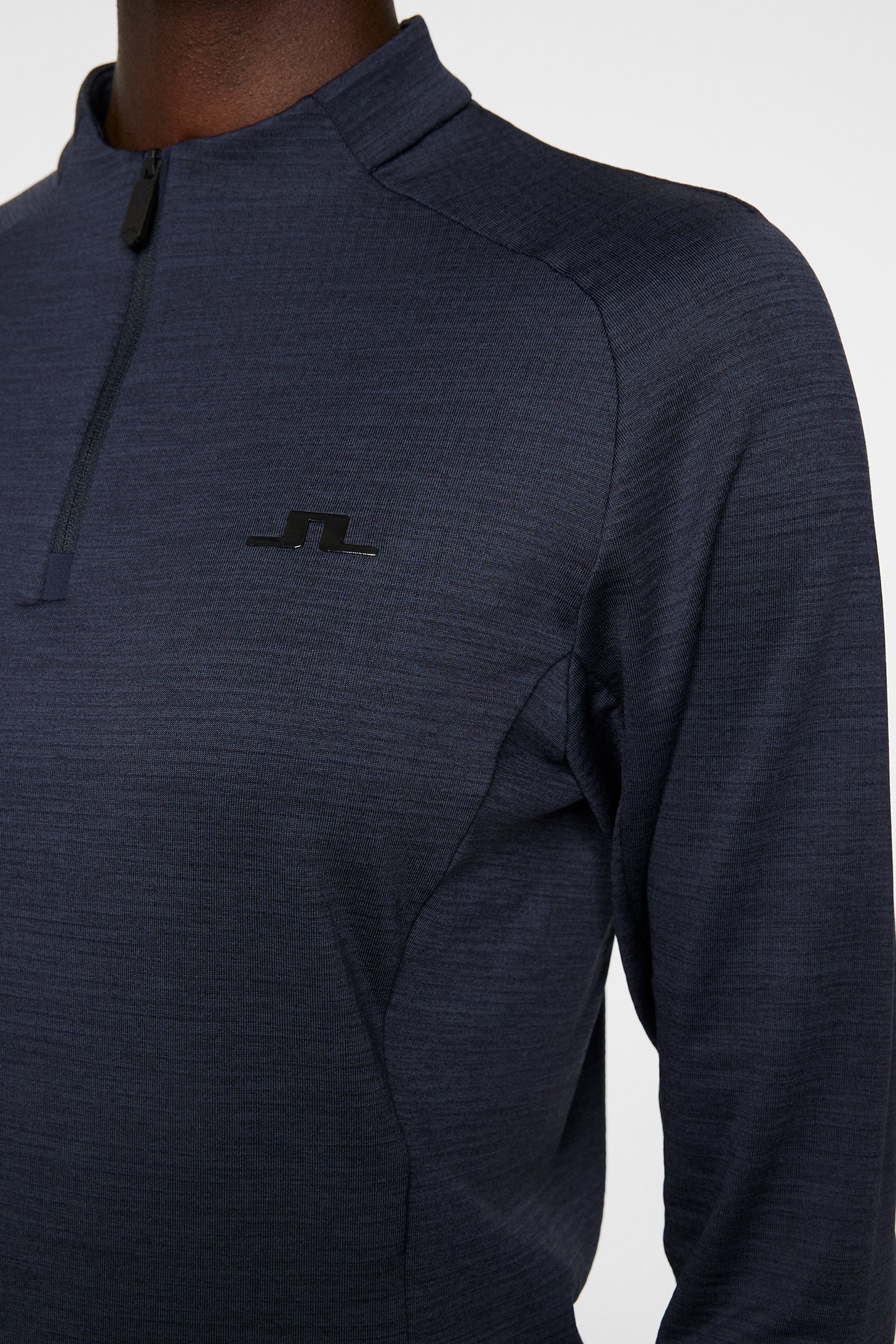 Steffi Mid Layer in Navy Melange by J.Lindeberg