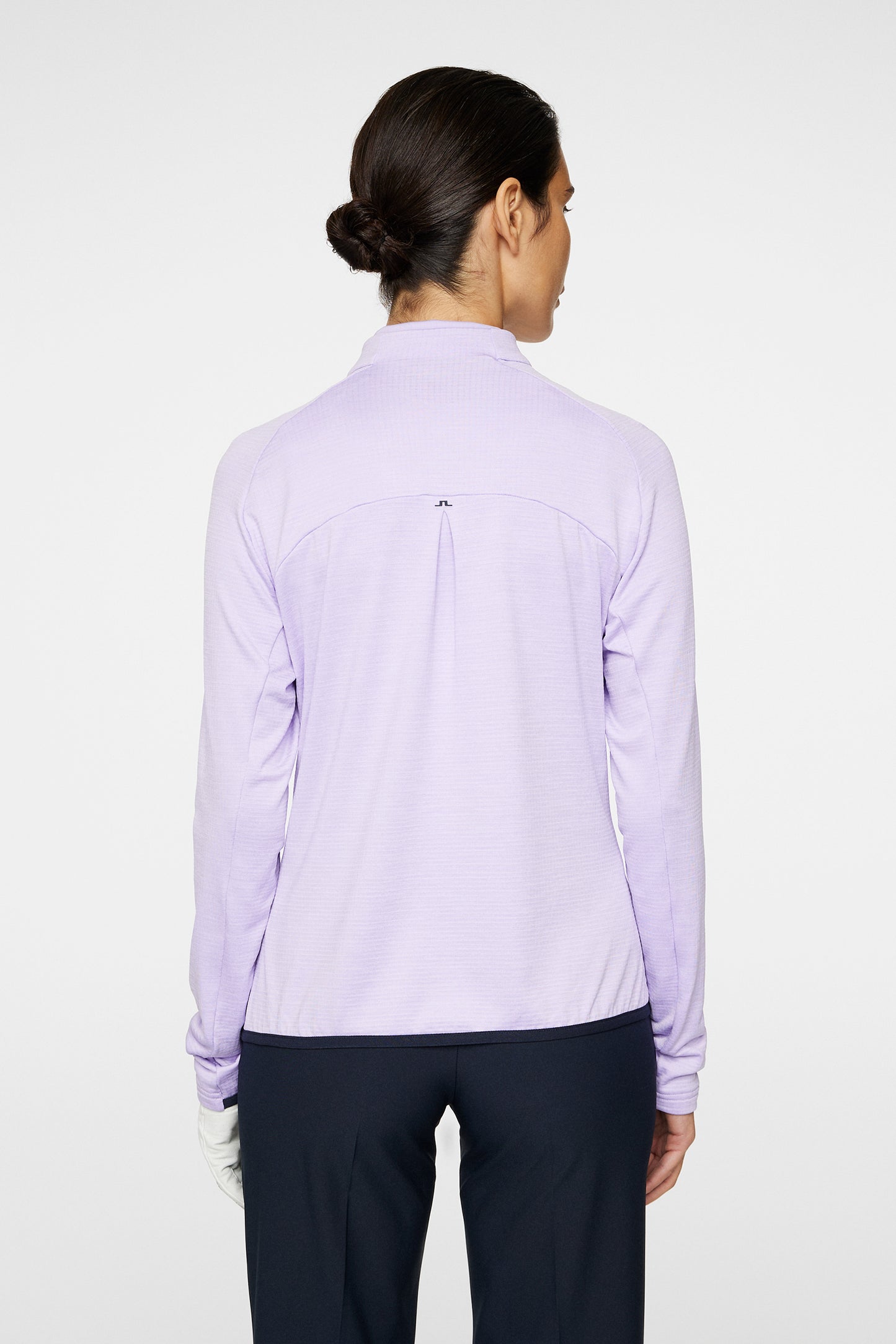 Steffi Mid Layer in Lavender Melange by J.Lindeberg