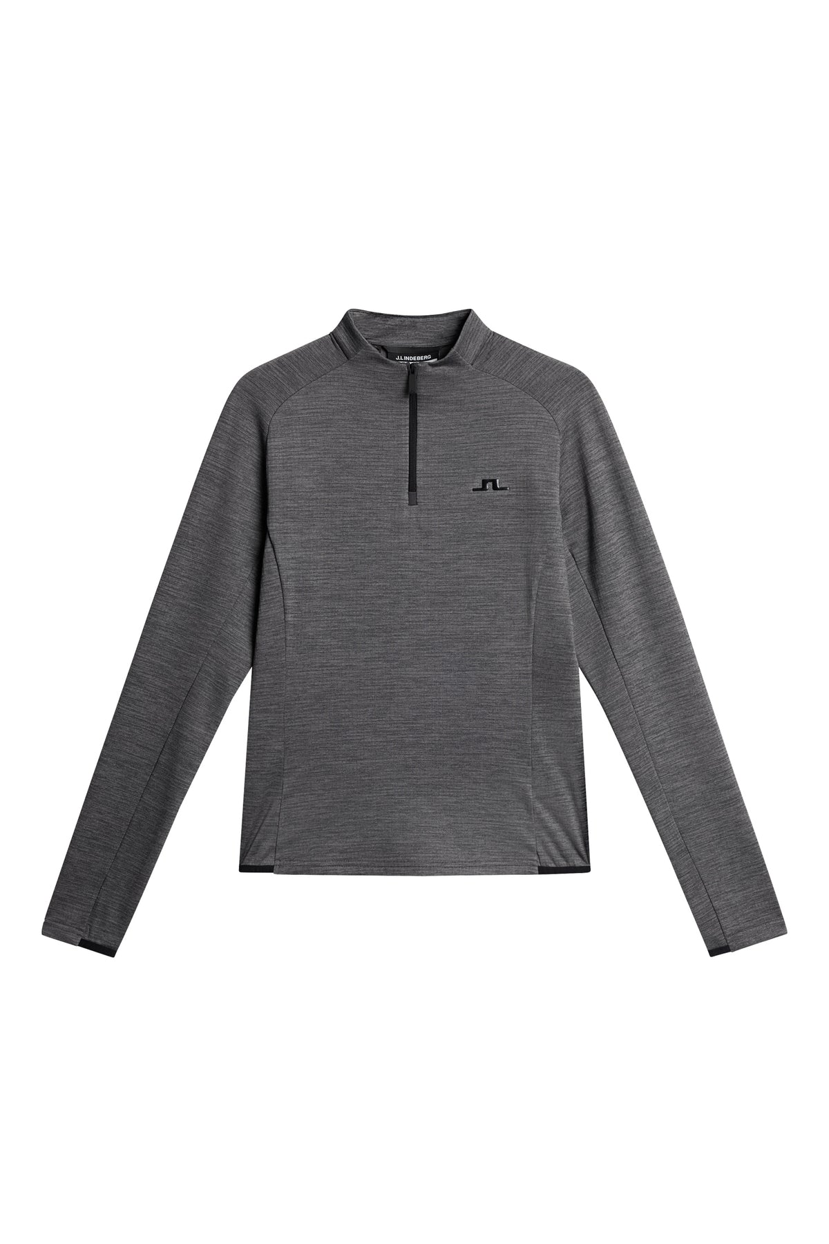 Steffi Mid Layer in Dark Grey Melange by J.Lindeberg