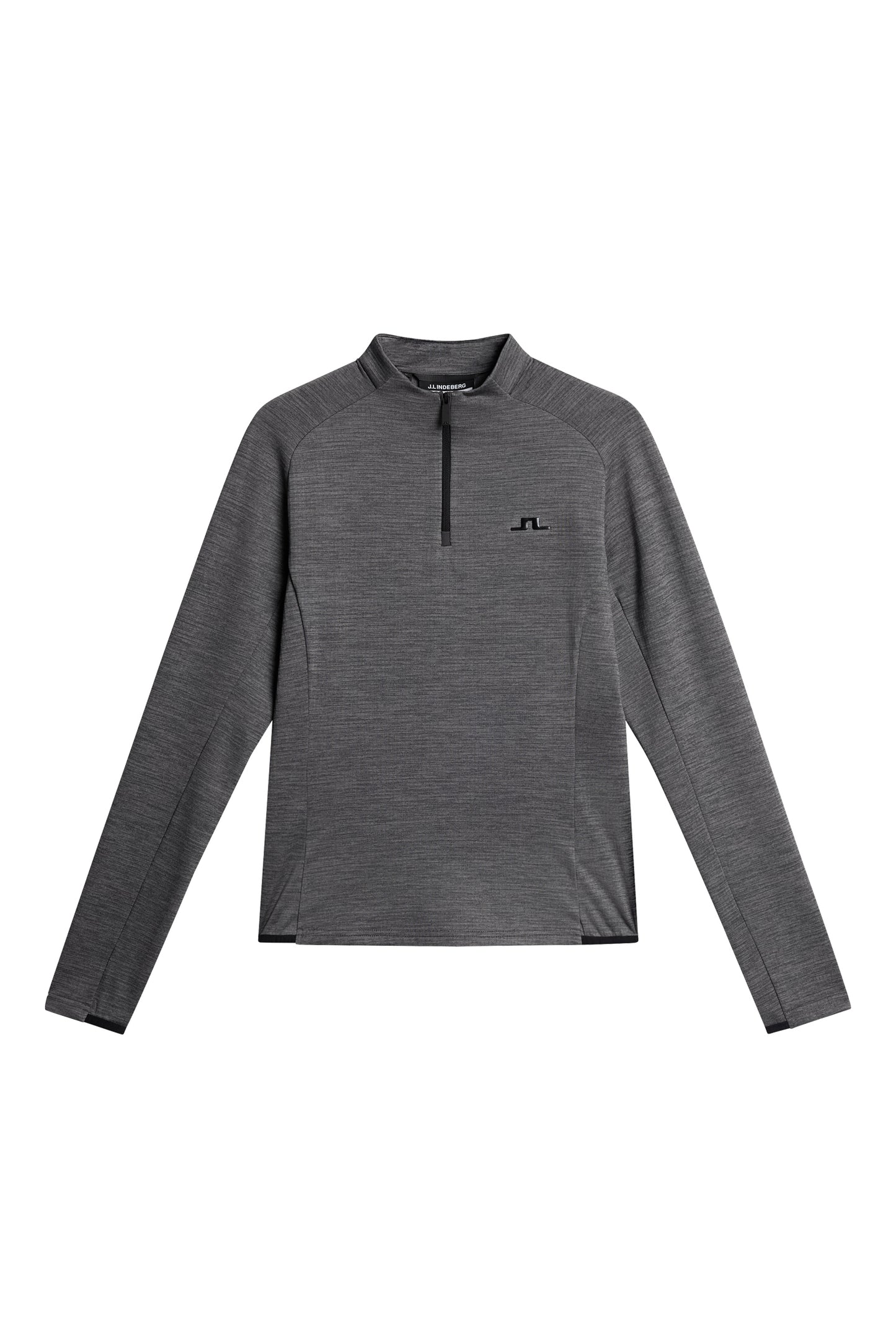 Steffi Mid Layer in Dark Grey Melange by J.Lindeberg