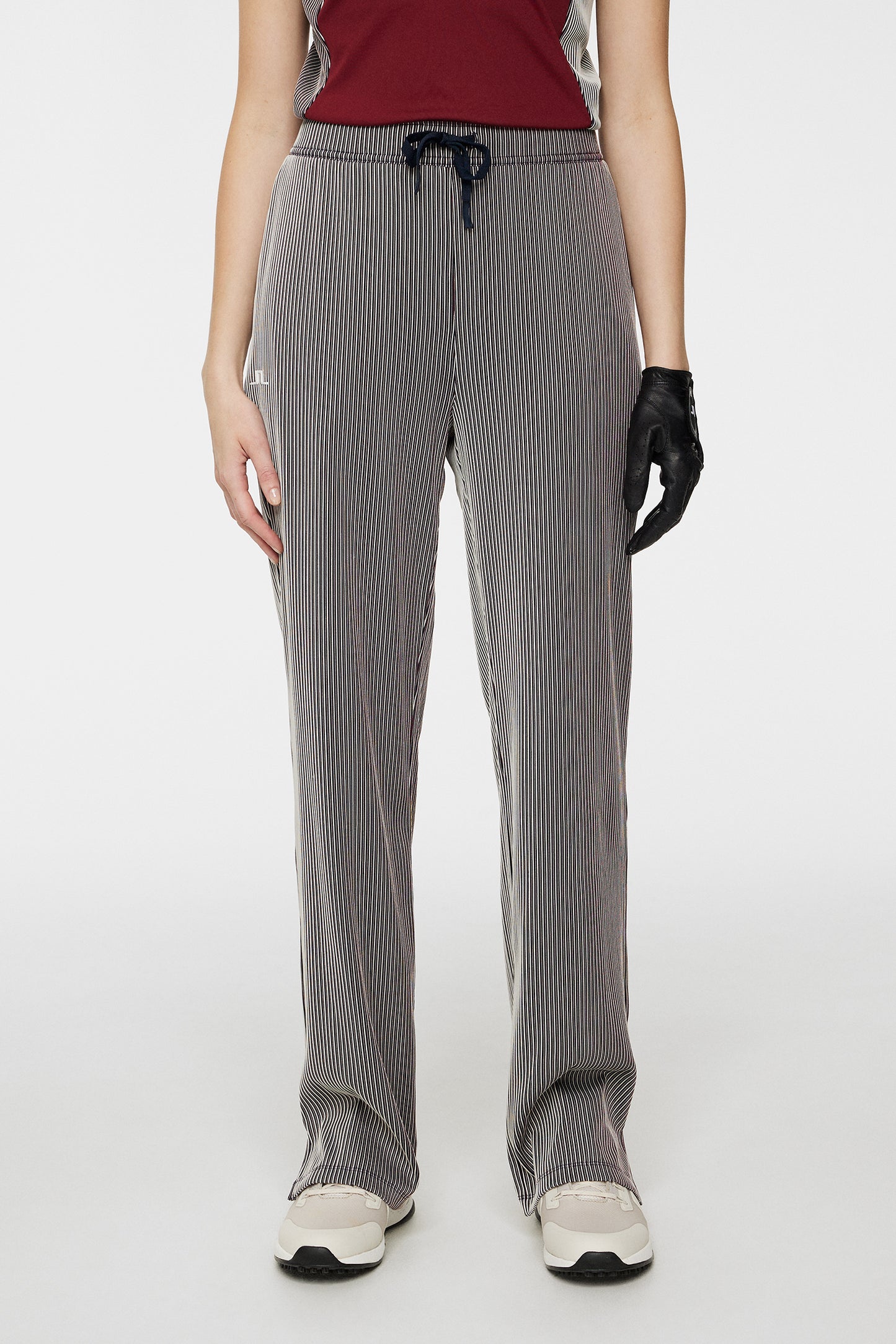Nelly Pant in Cabernet by J.Lindeberg