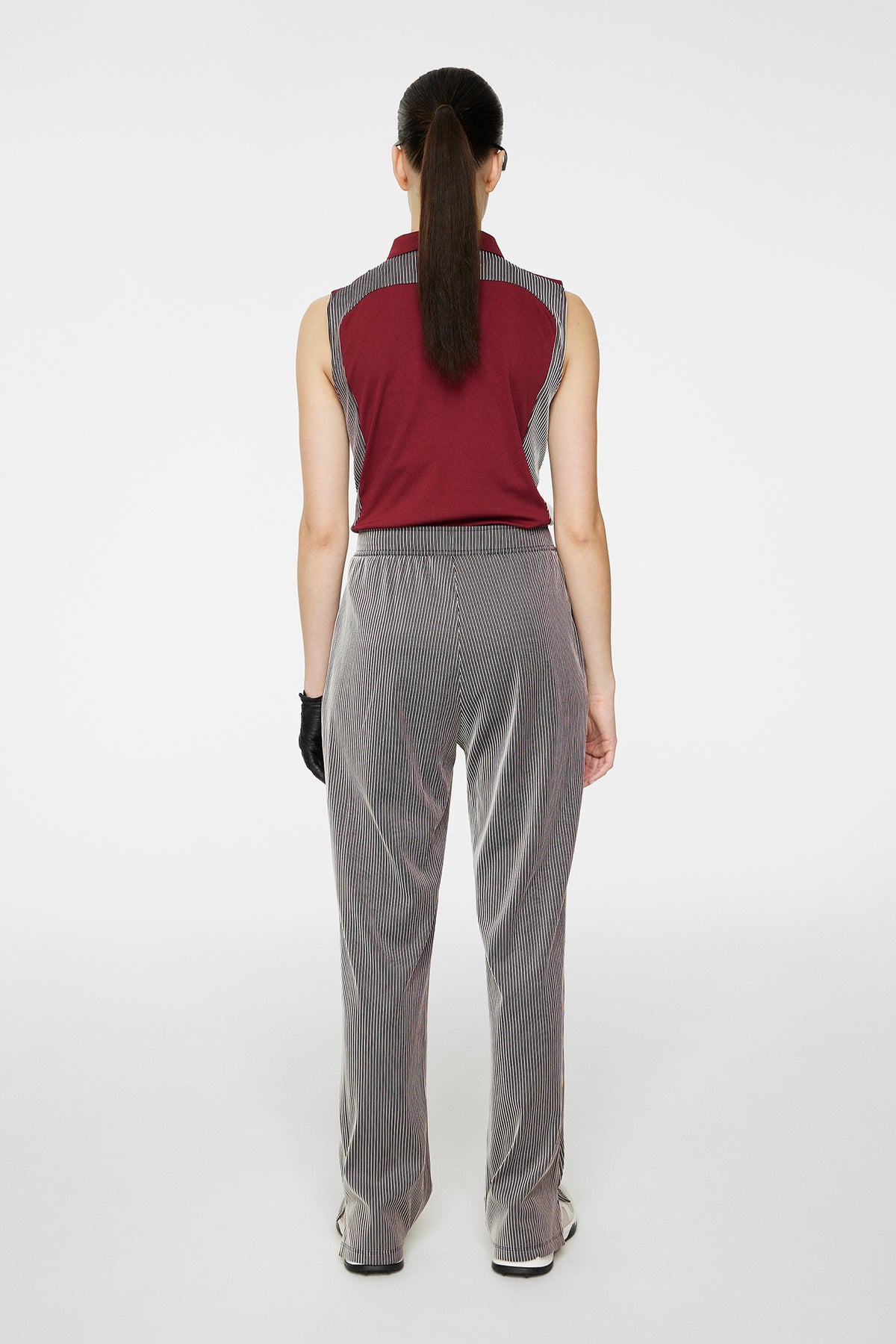 Nelly Pant in Cabernet by J.Lindeberg