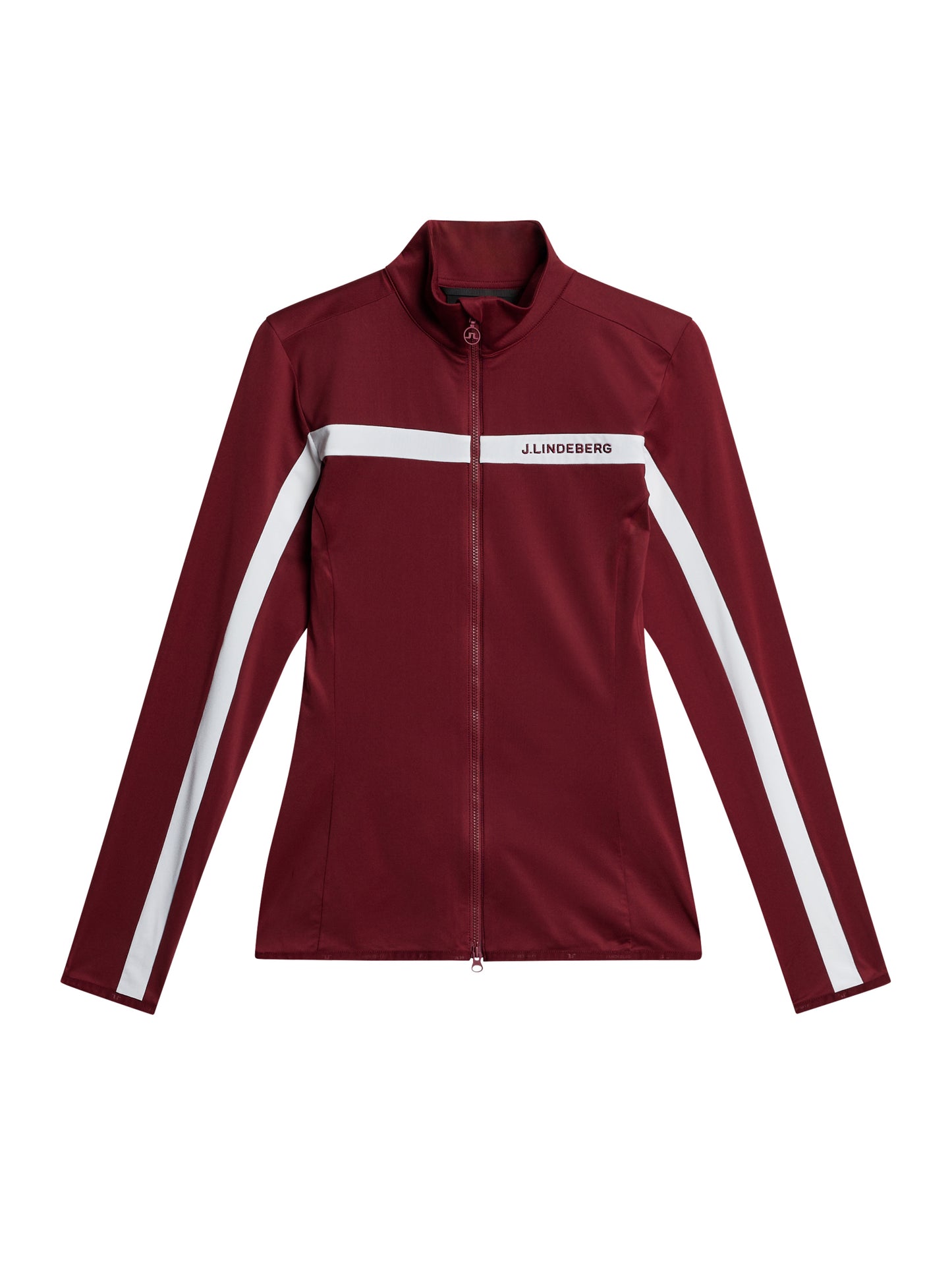 Seasonal Janice Mid Layer in Cabernet by J.Lindeberg