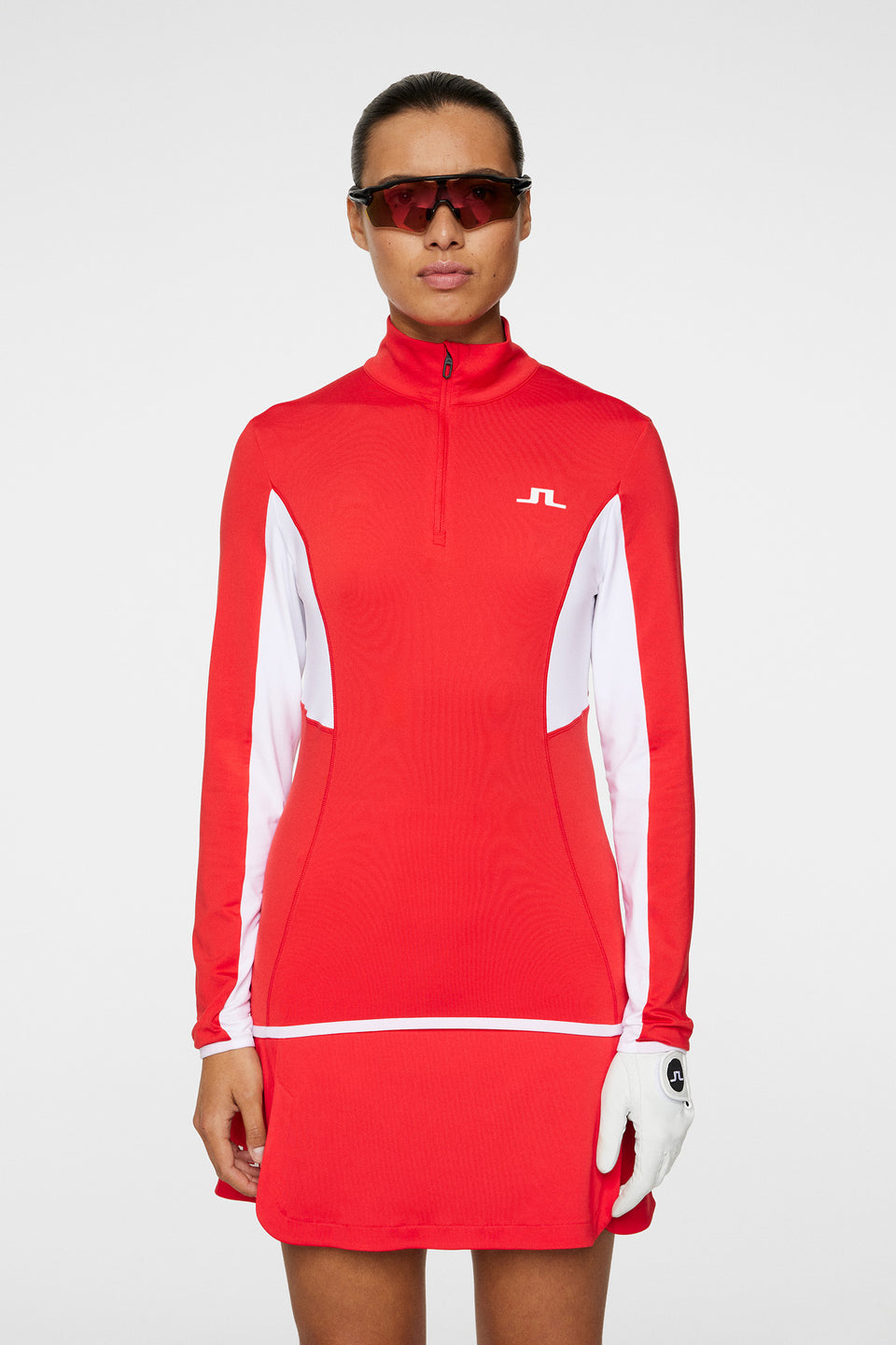 Charlene Half Zip / Flame Scarlet