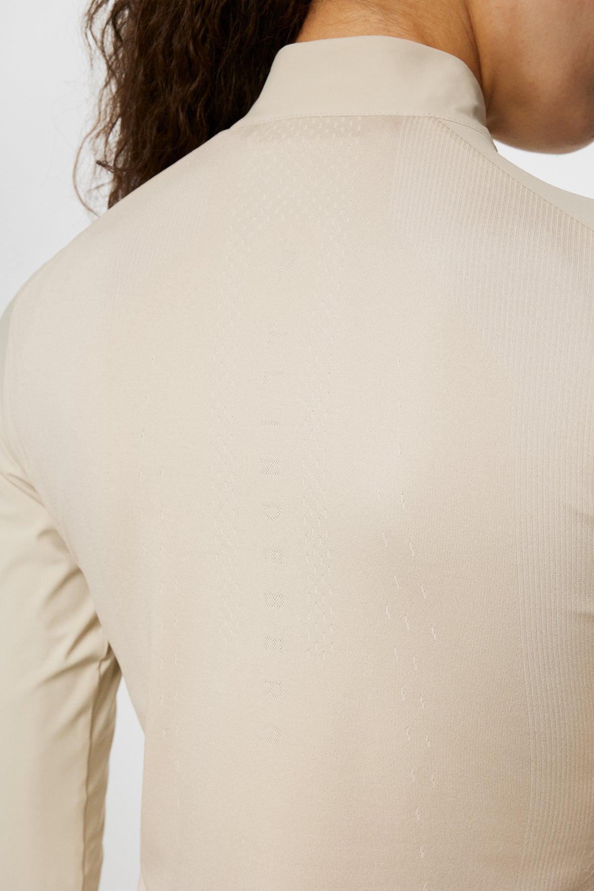Sonja Tech Mid Layer in Moonbeam by J.Lindeberg
