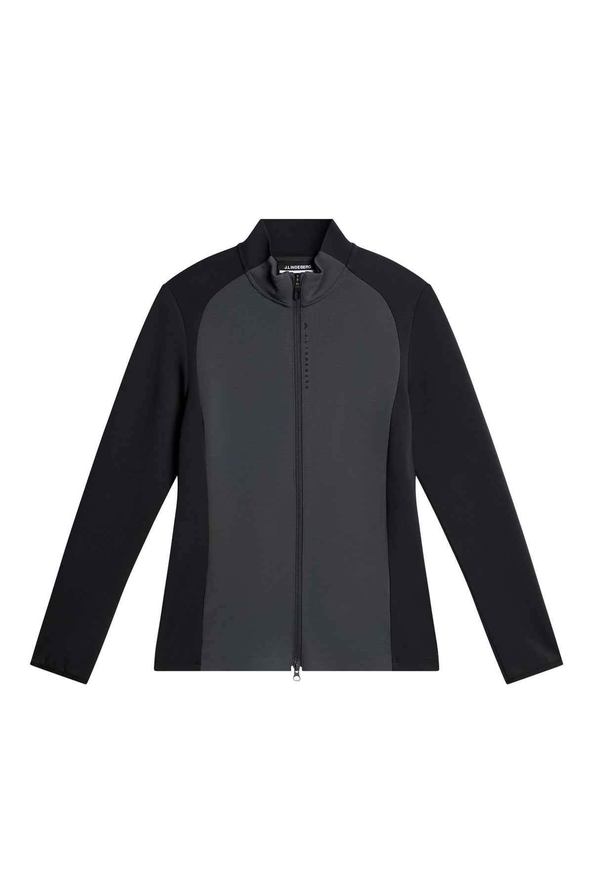 Nami Zip Mid Layer in Black by J.Lindeberg