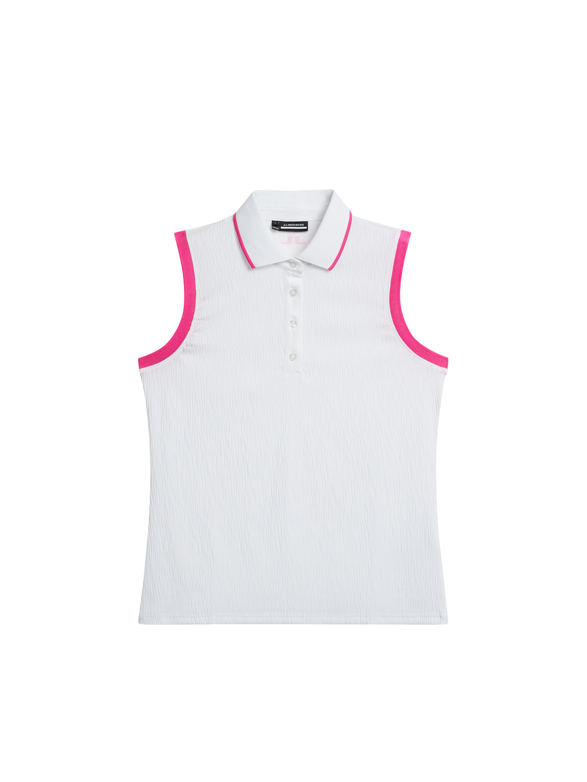 Lila Sleeveless Top in White by J.Lindeberg