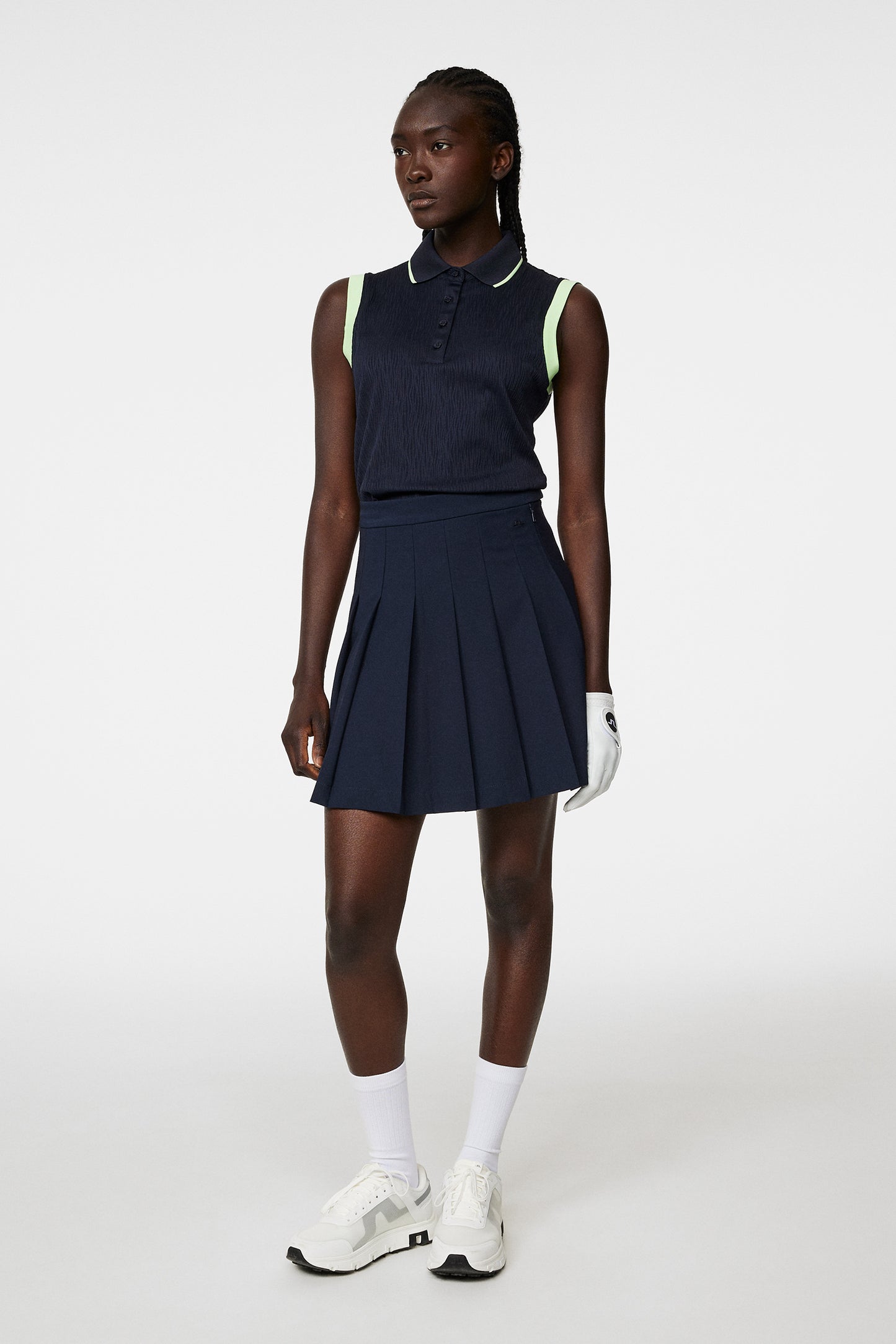 Lila Sleeveless Top in JL Navy by J.Lindeberg