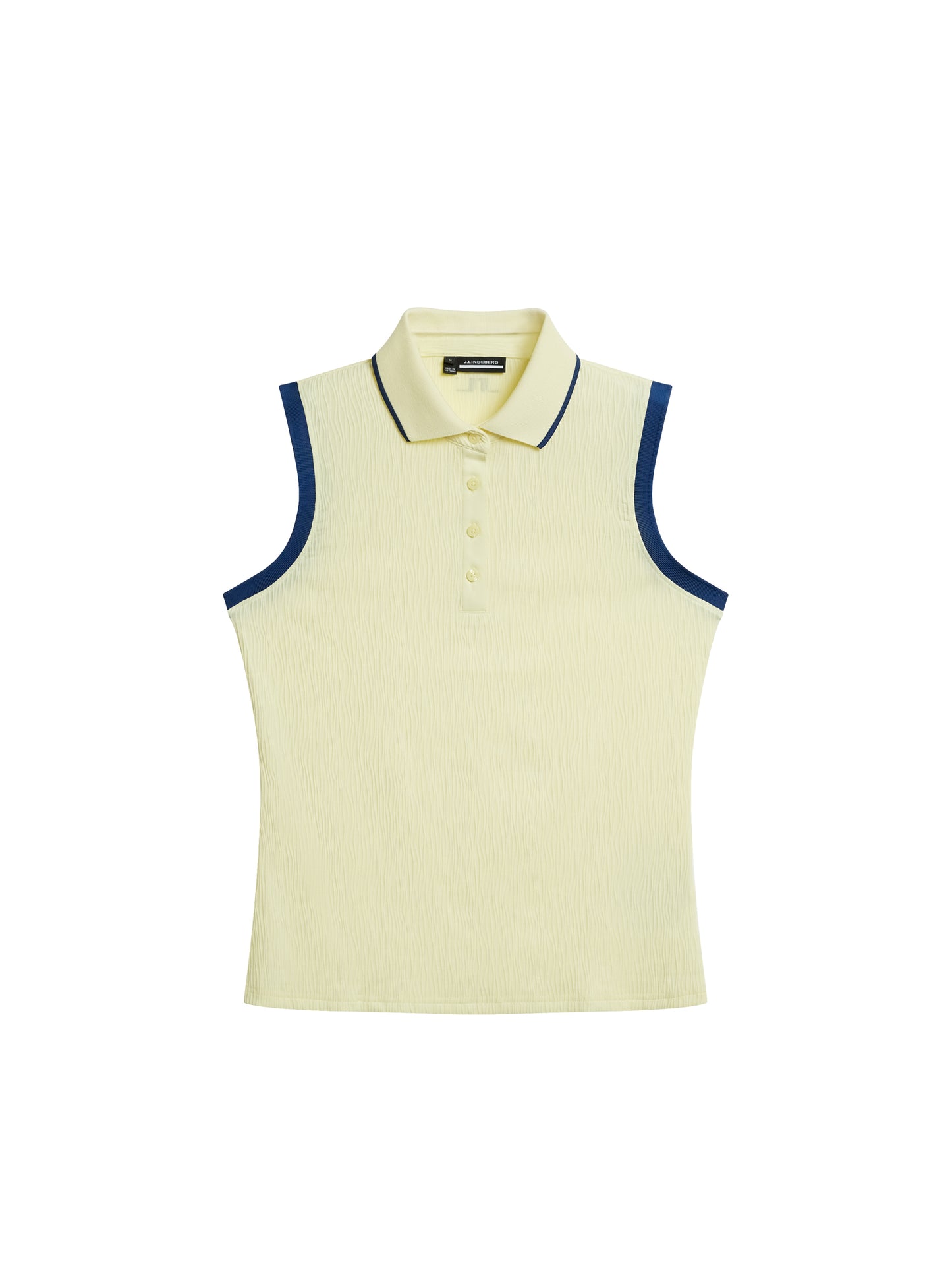 Lila Sleeveless Top in Wax Yellow by J.Lindeberg