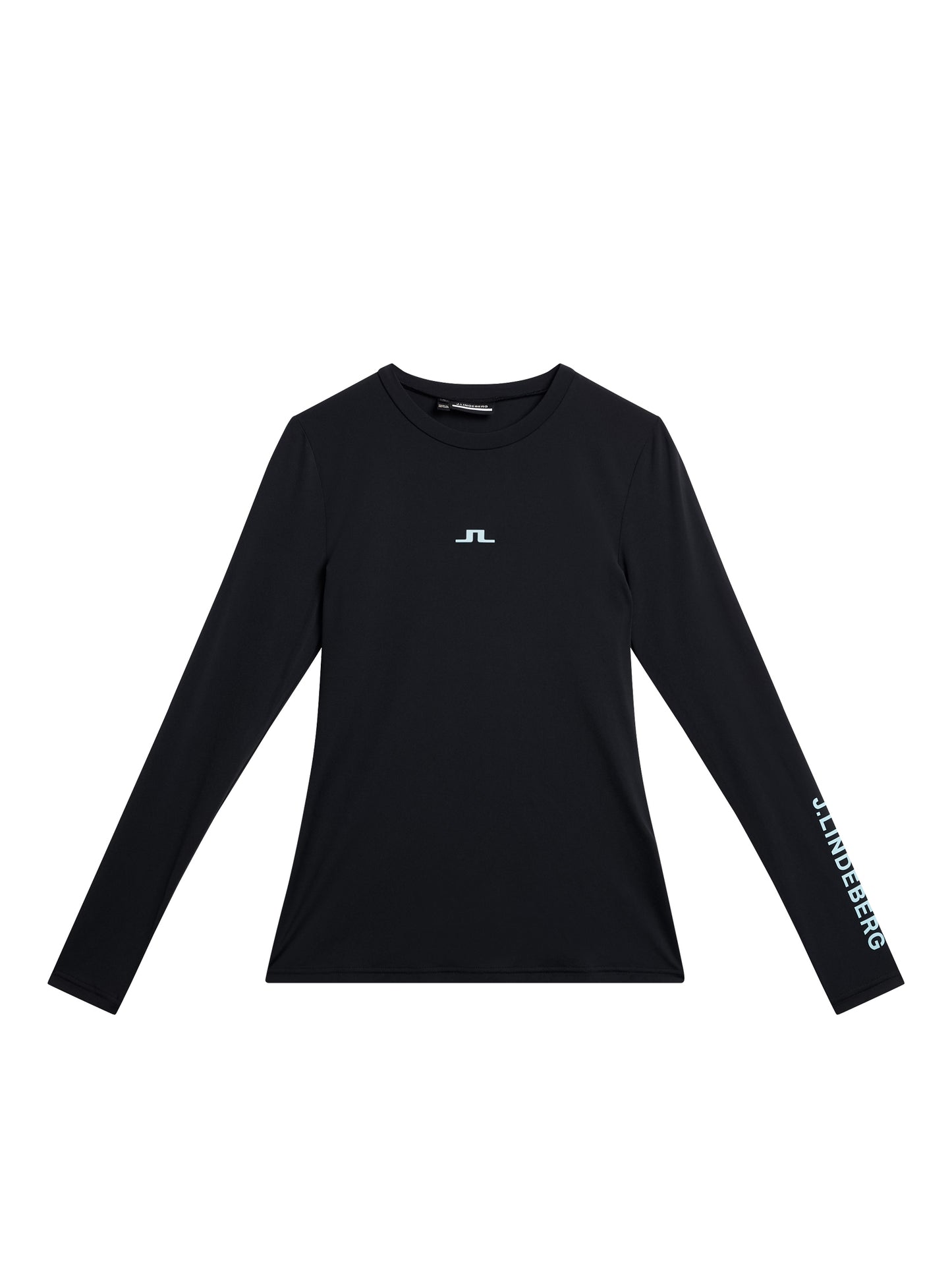 Tekla Crew Neck Top in Black by J.Lindeberg
