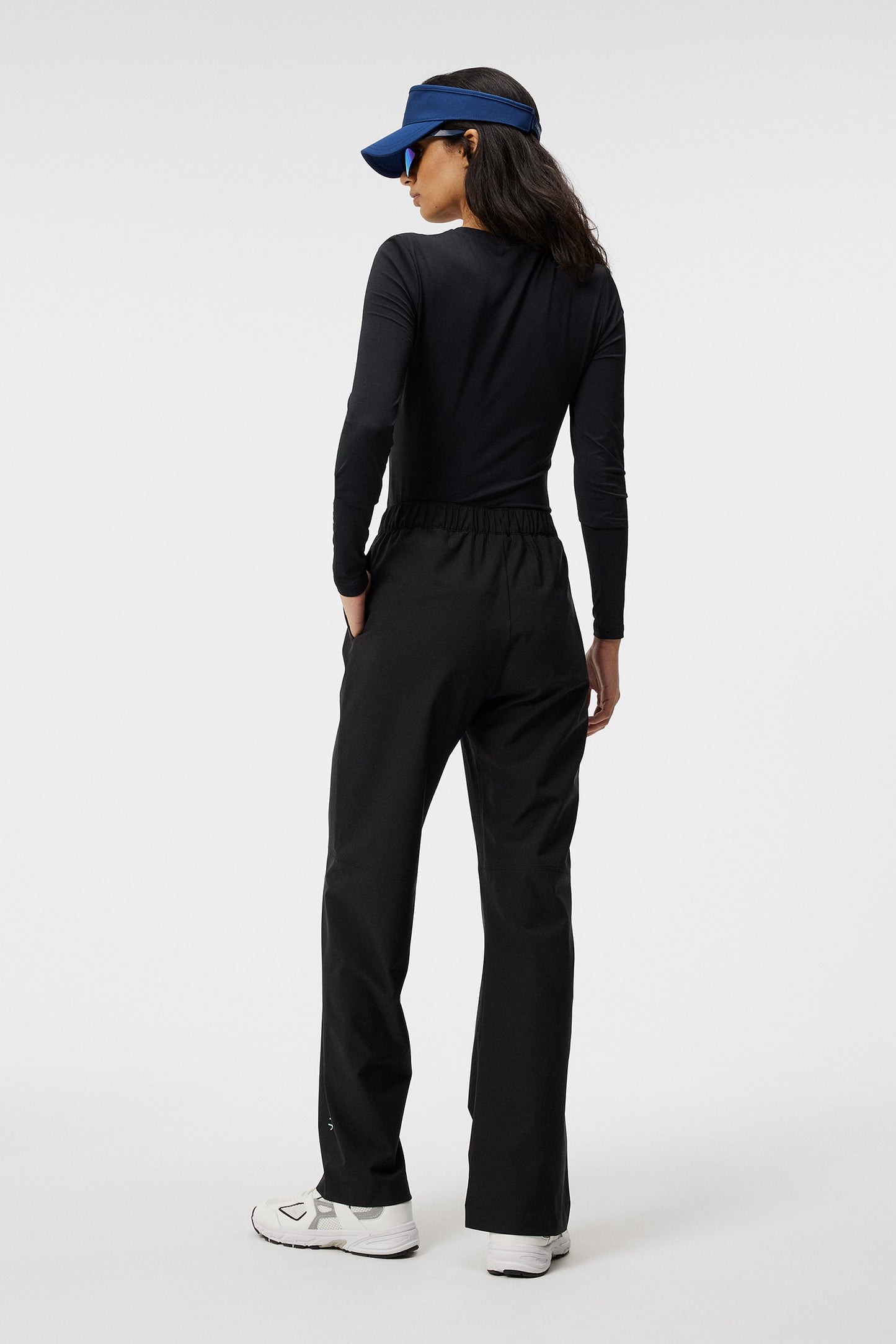 Tekla Crew Neck Top in Black by J.Lindeberg
