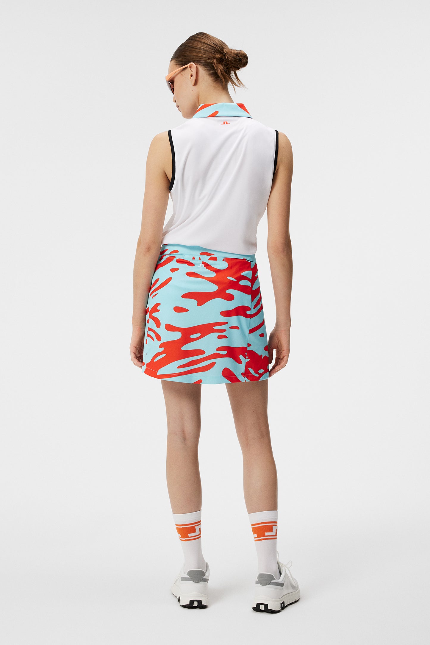 Gigi Sleeveless Top in White by J.Lindeberg
