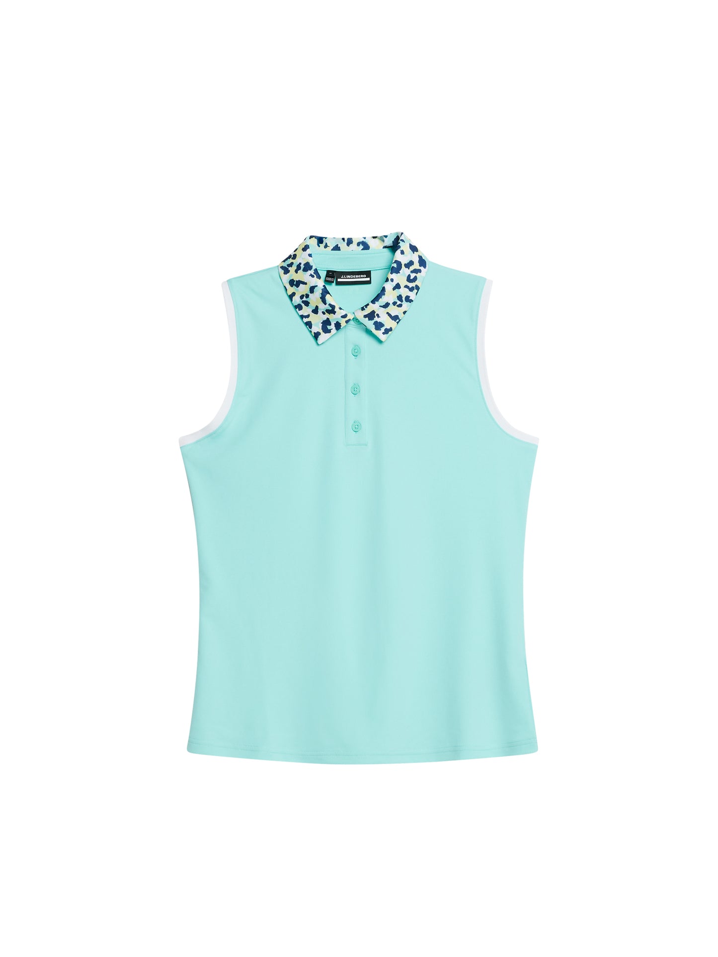 Gigi Sleeveless Top in Aruba Blue by J.Lindeberg