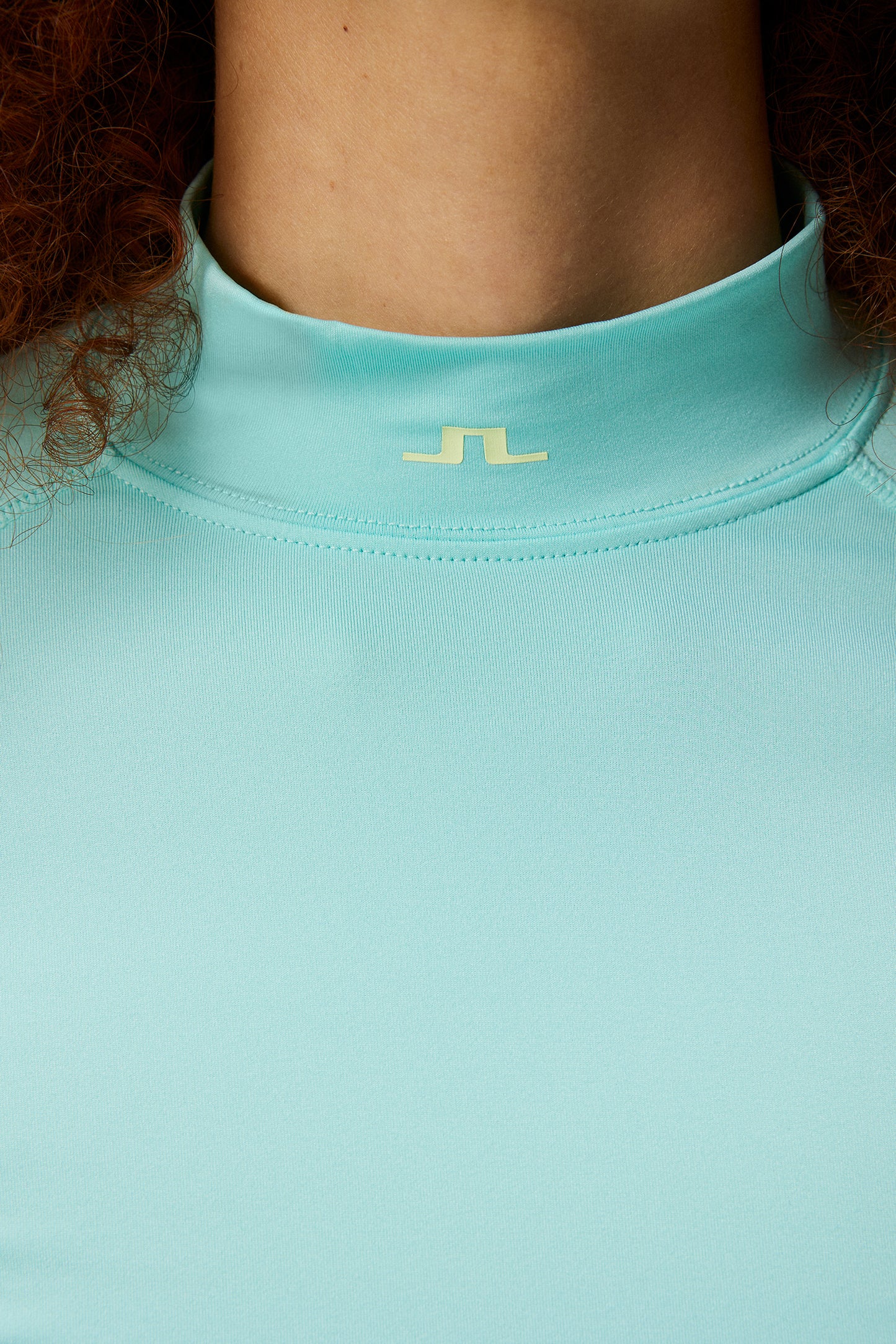 Asa Soft Compression Top in Aruba Blue by J.Lindeberg