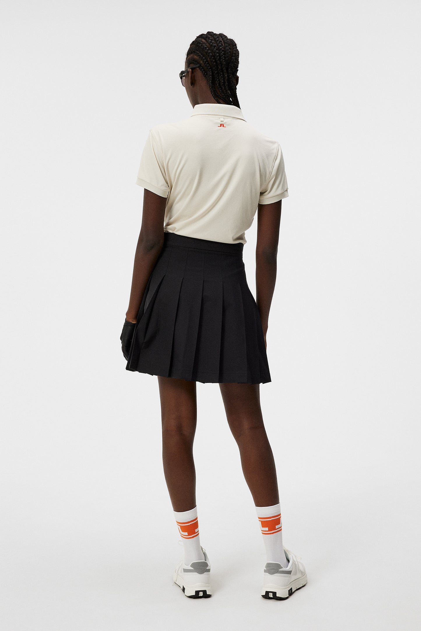 Tour Tech Polo in Almond Milk by J.Lindeberg