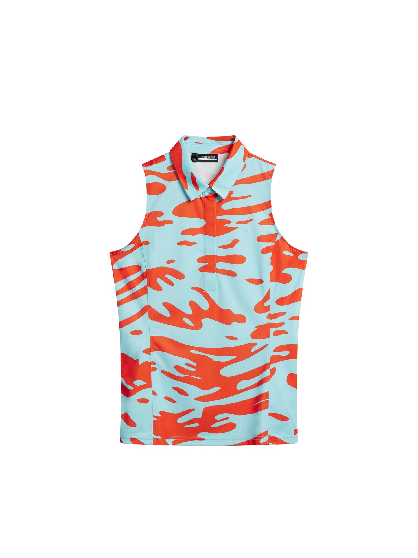 Dena Print Sleeveless Top in Neptune Atomizer by J.Lindeberg
