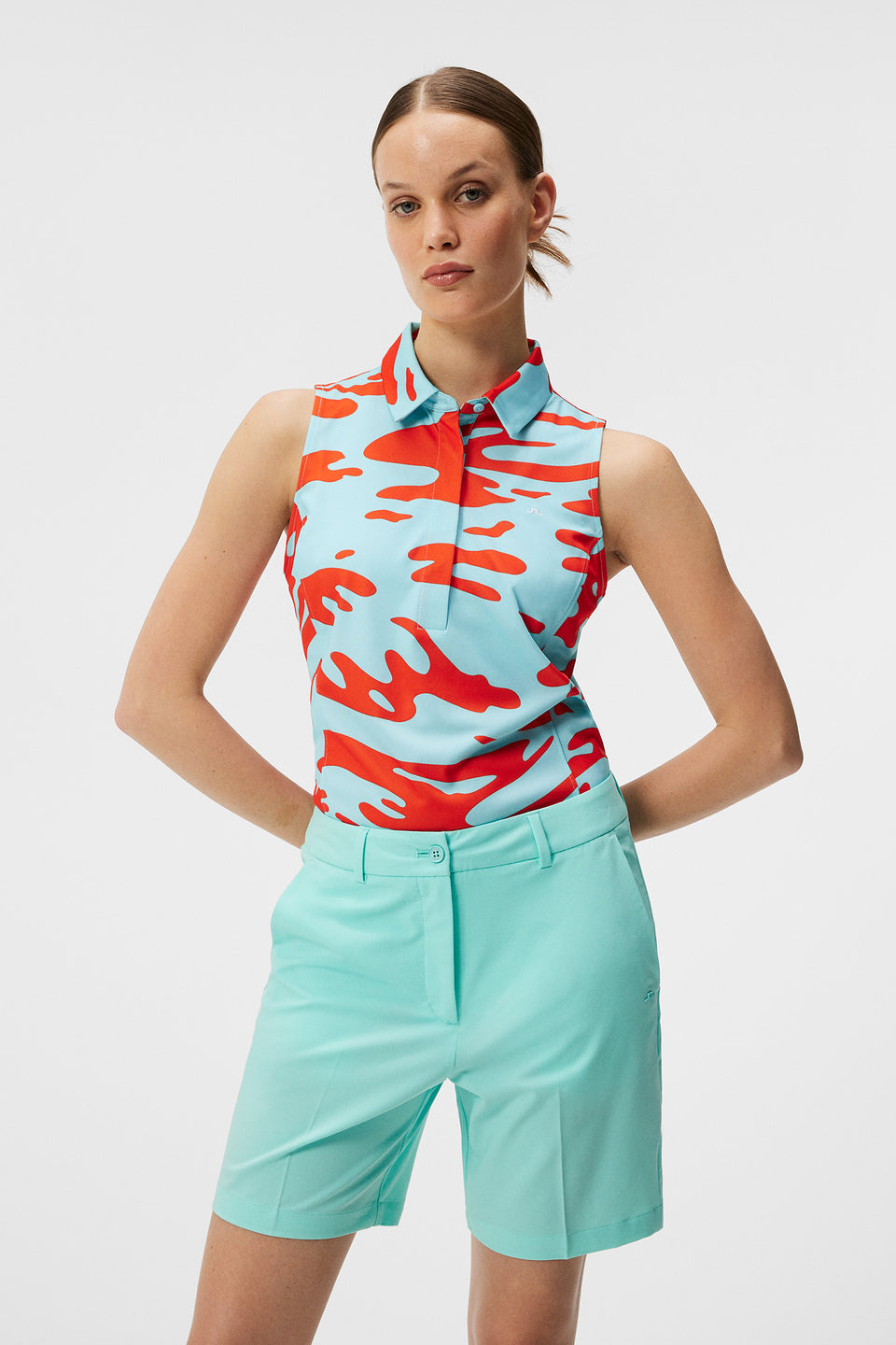 Dena Print Sleeveless Top / Neptune Atomizer