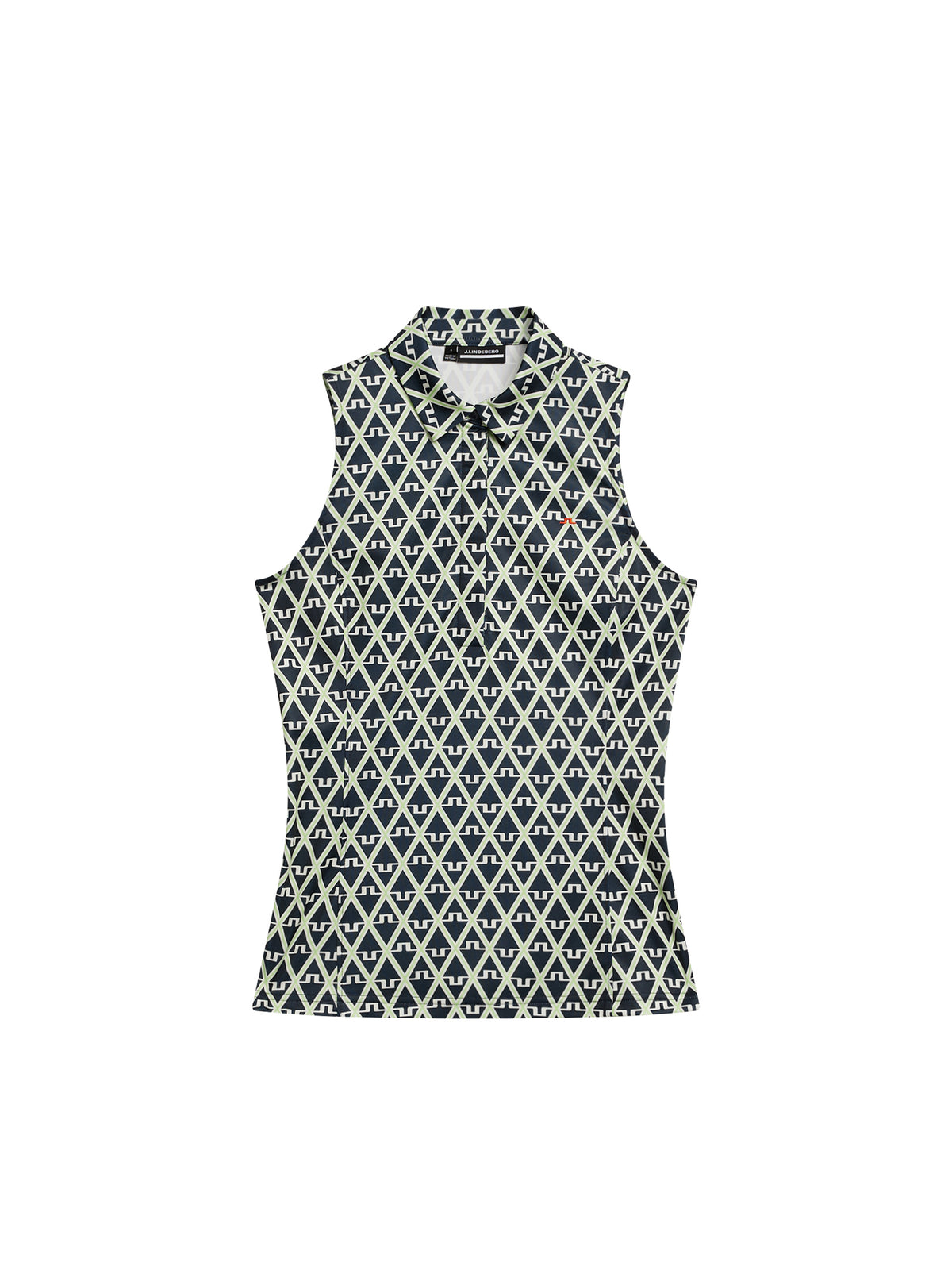 Dena Print Sleeveless Top in Geo JL Navy by J.Lindeberg