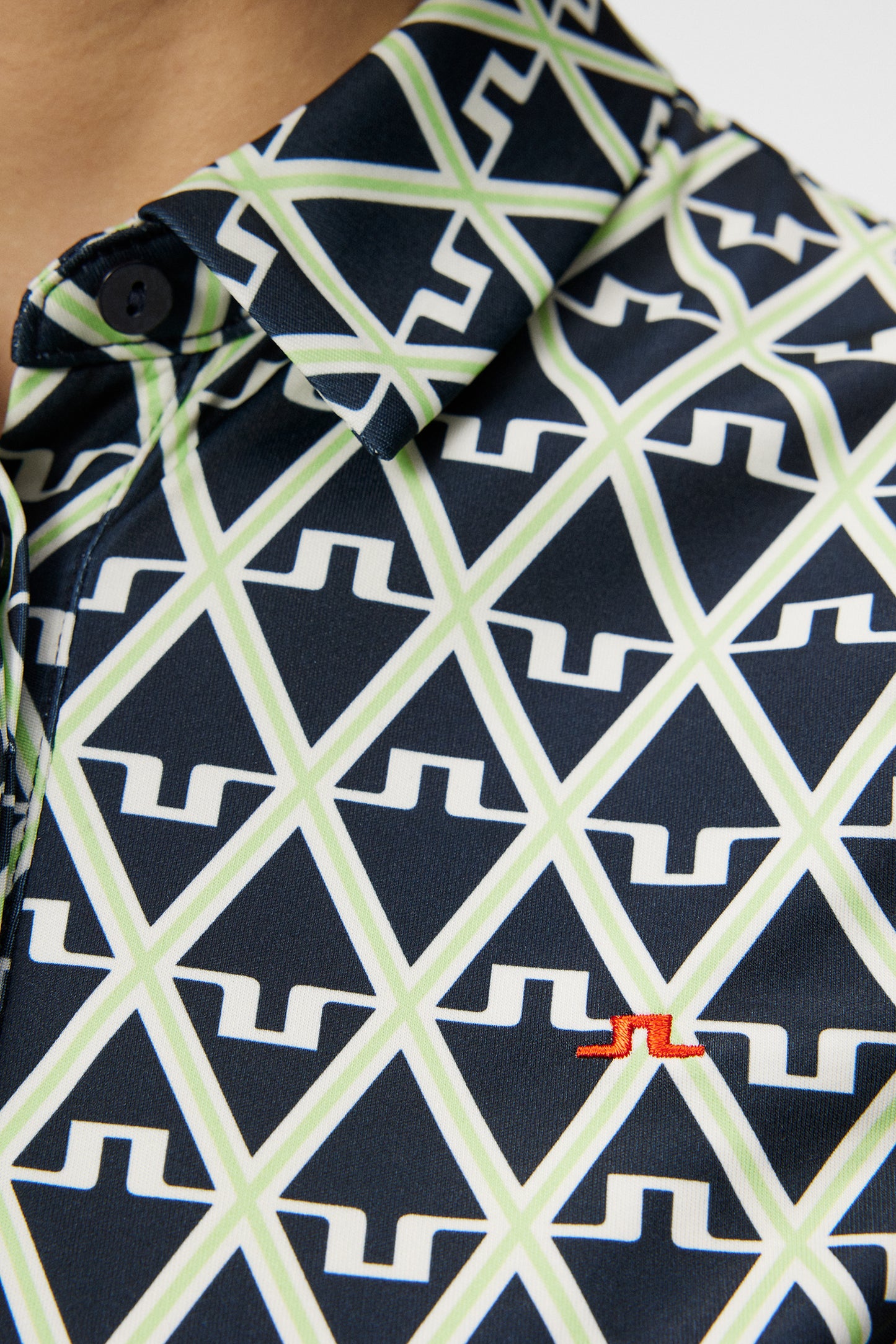 Dena Print Sleeveless Top in Geo JL Navy by J.Lindeberg