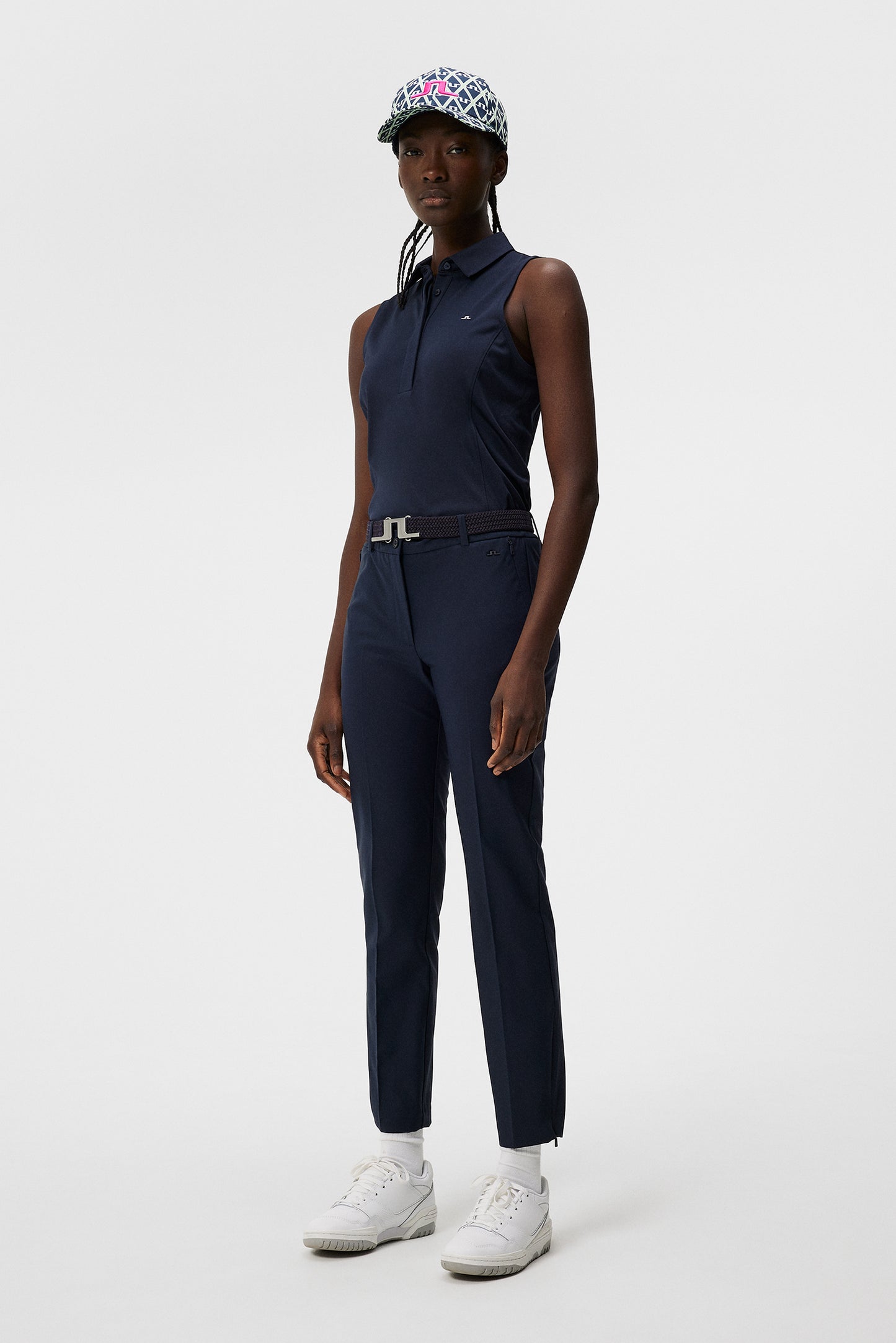 Dena Sleeveless Top in JL Navy by J.Lindeberg