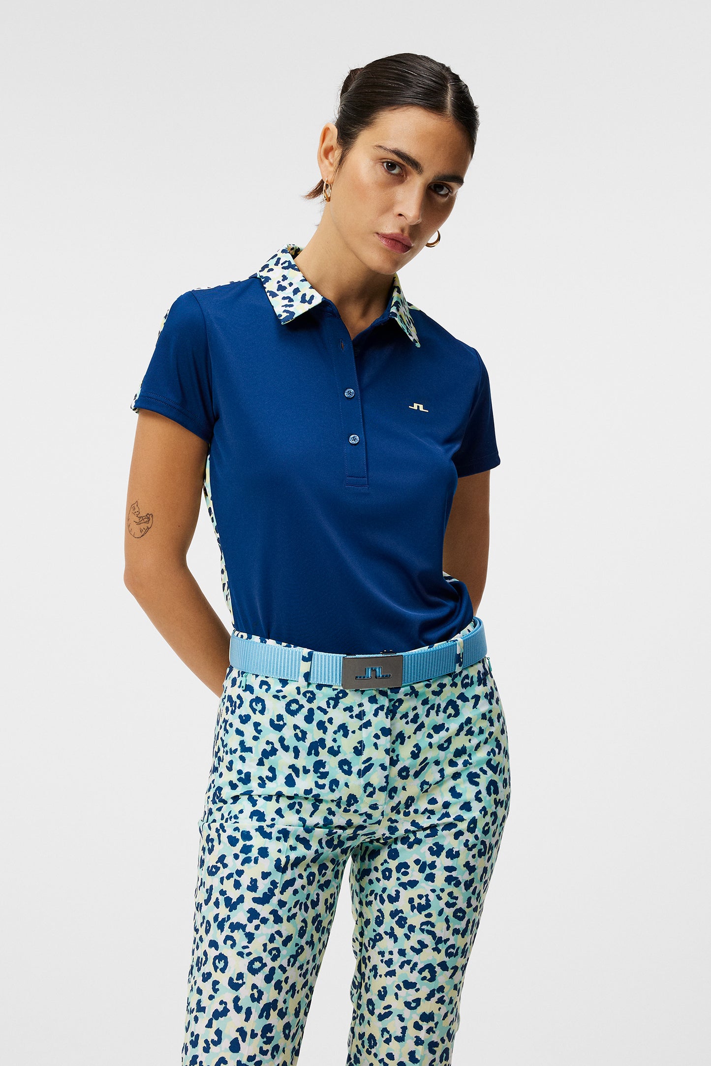 Cara Polo in Estate Blue by J.Lindeberg