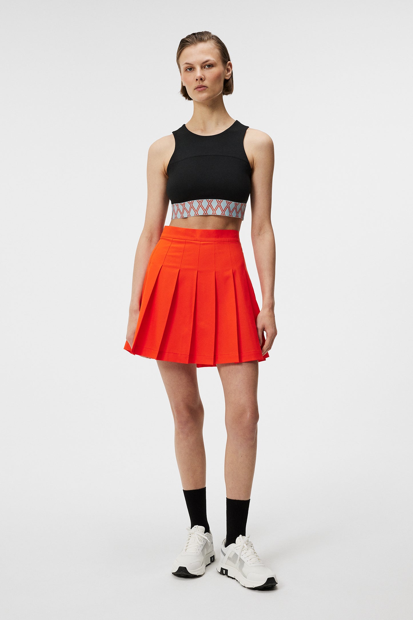 Khadija Top in Black by J.Lindeberg
