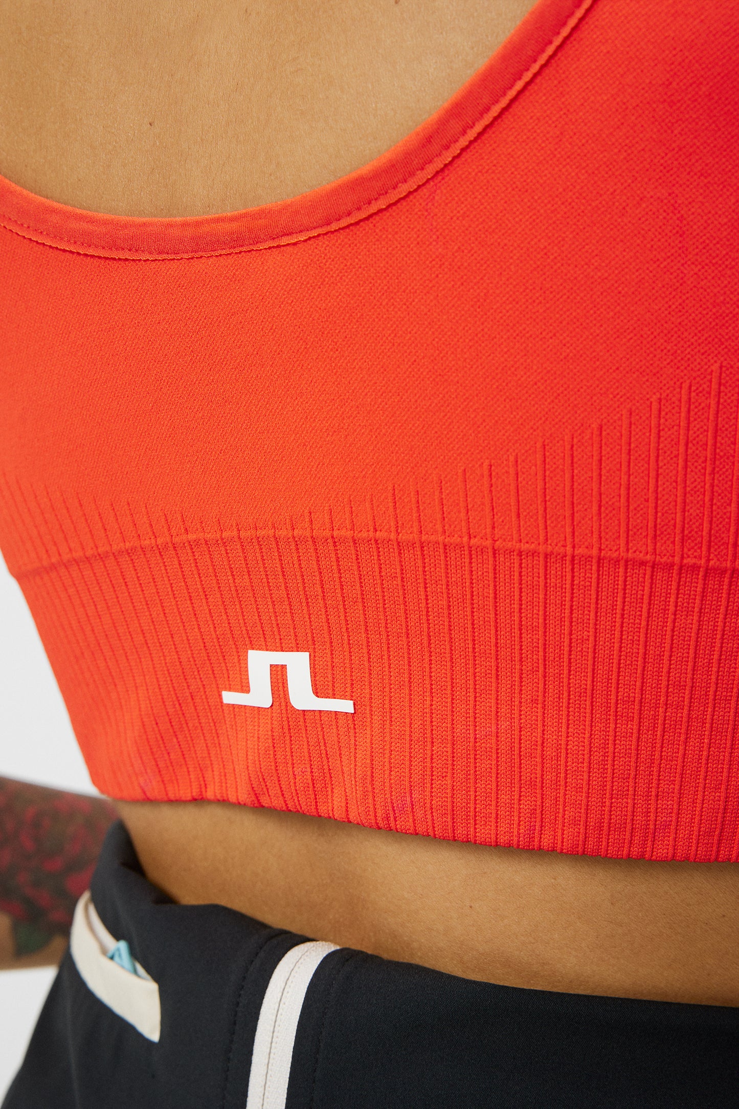 Rafiki Top in Tangerine Tango by J.Lindeberg