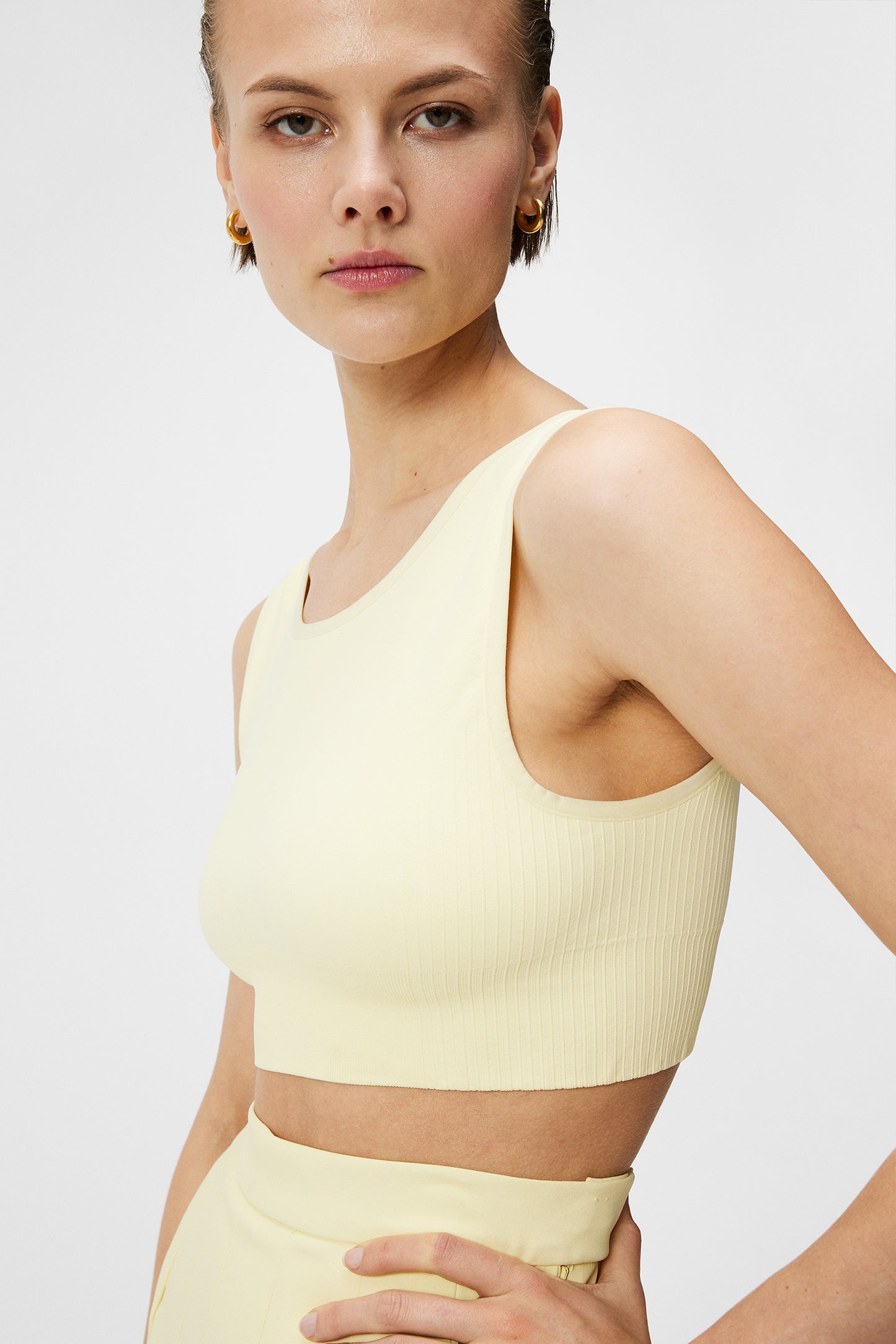 Rafiki Top in Wax Yellow by J.Lindeberg