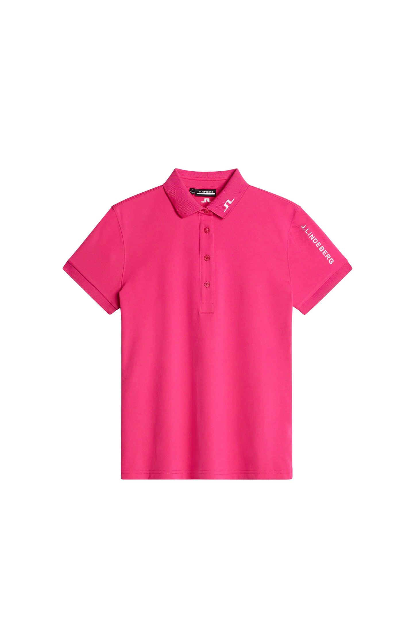 Tour Tech Polo in Pink Peacock by J.Lindeberg
