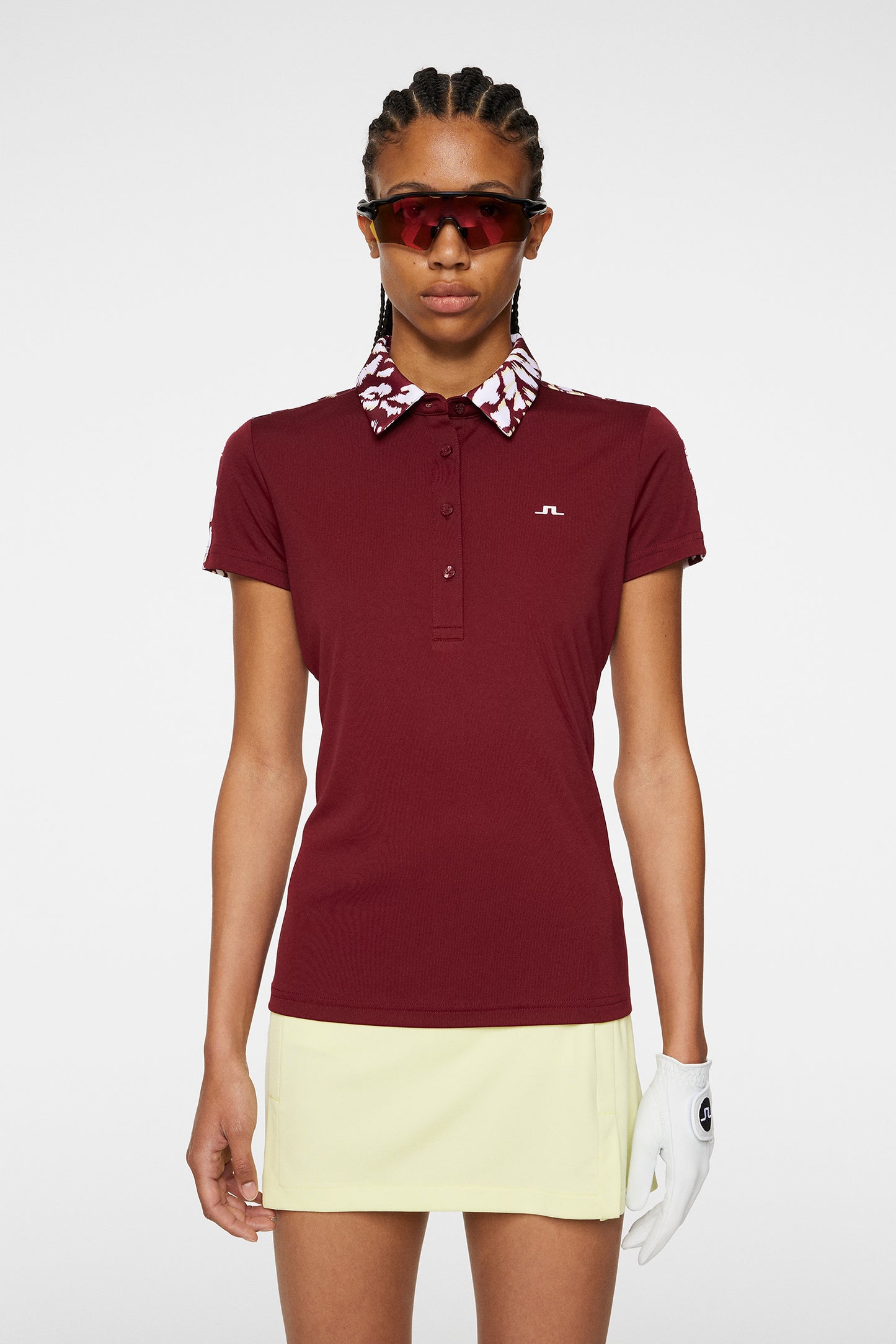 Cara Polo in Cabernet by J.Lindeberg