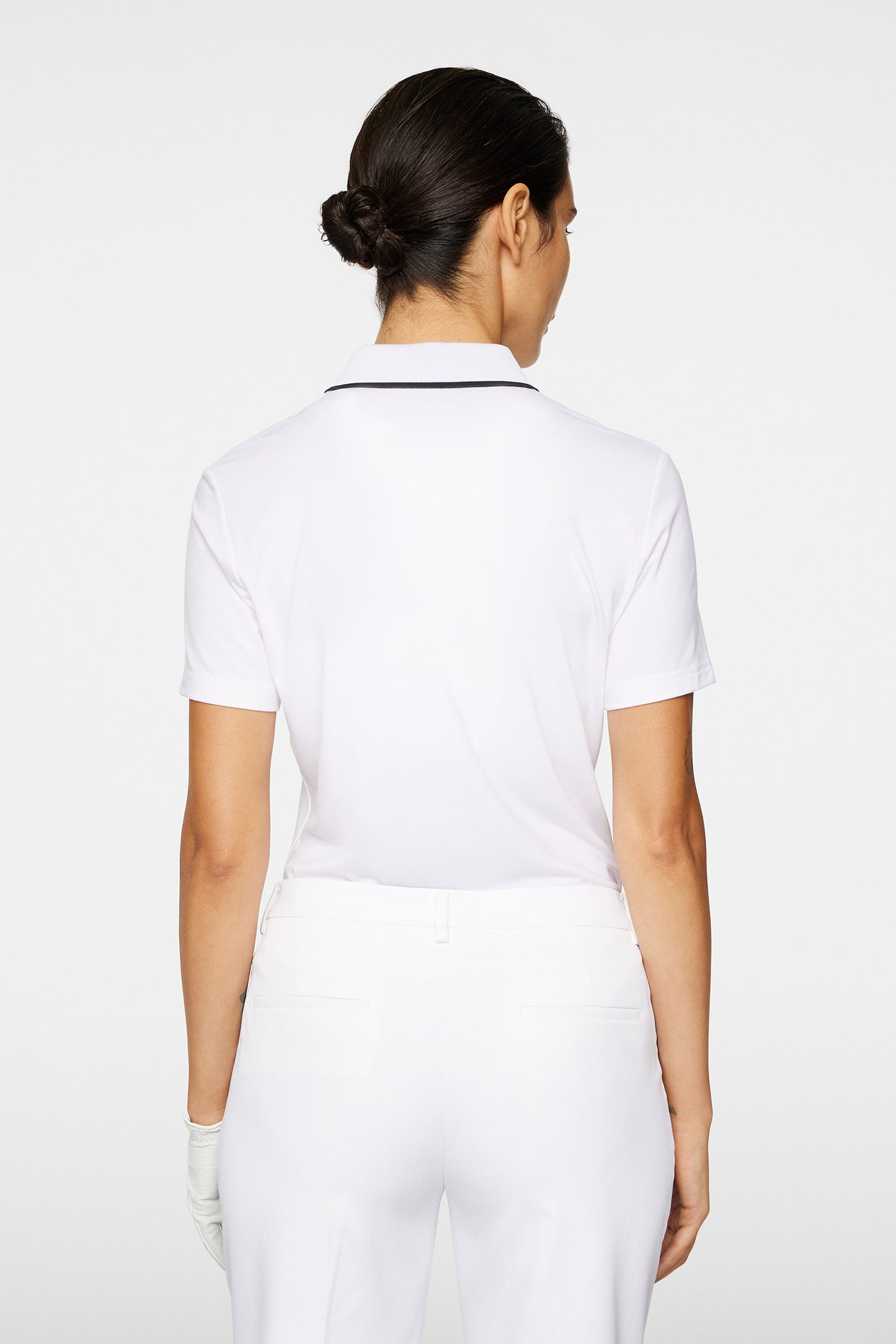 Lille Polo in White by J.Lindeberg