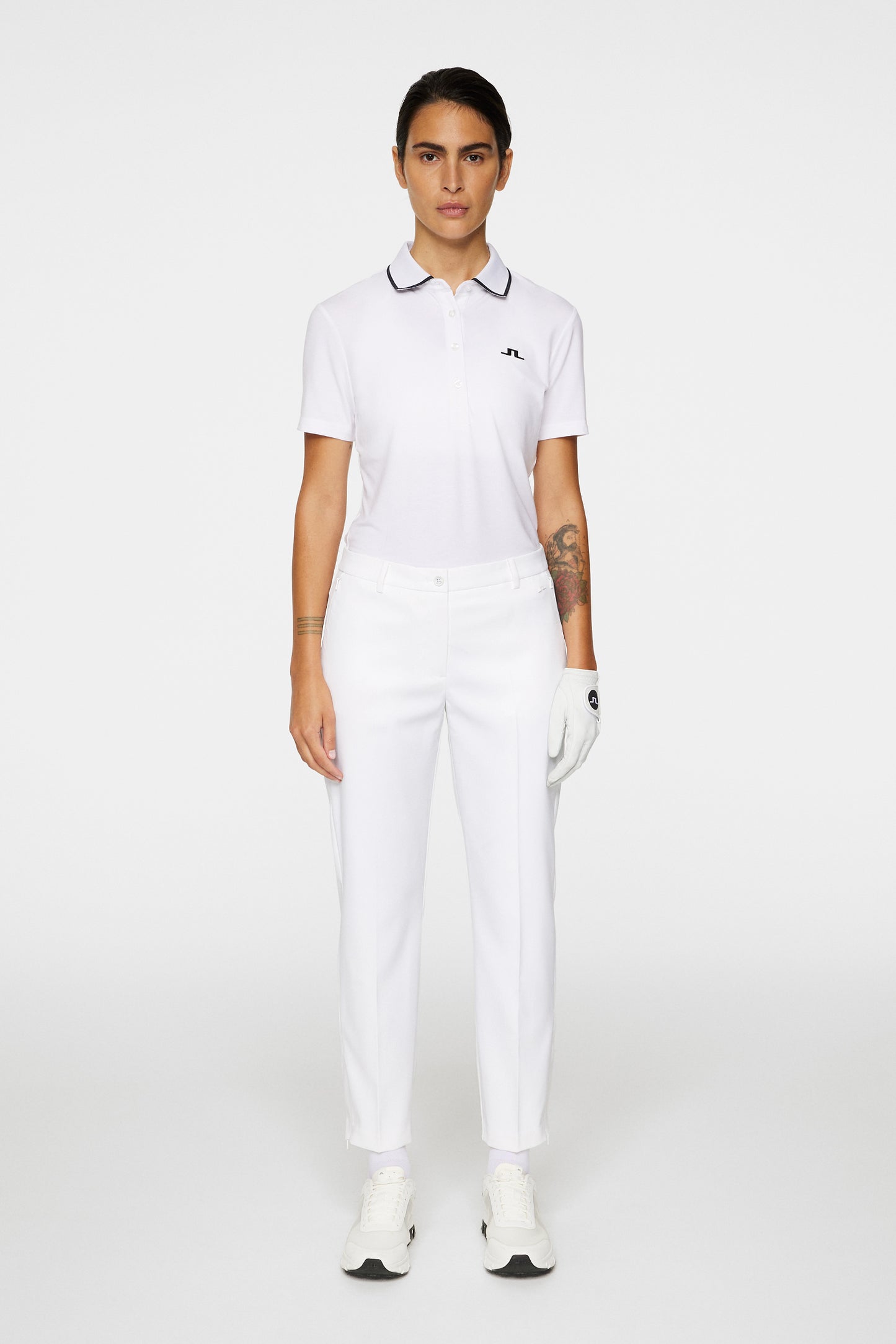 Lille Polo in White by J.Lindeberg