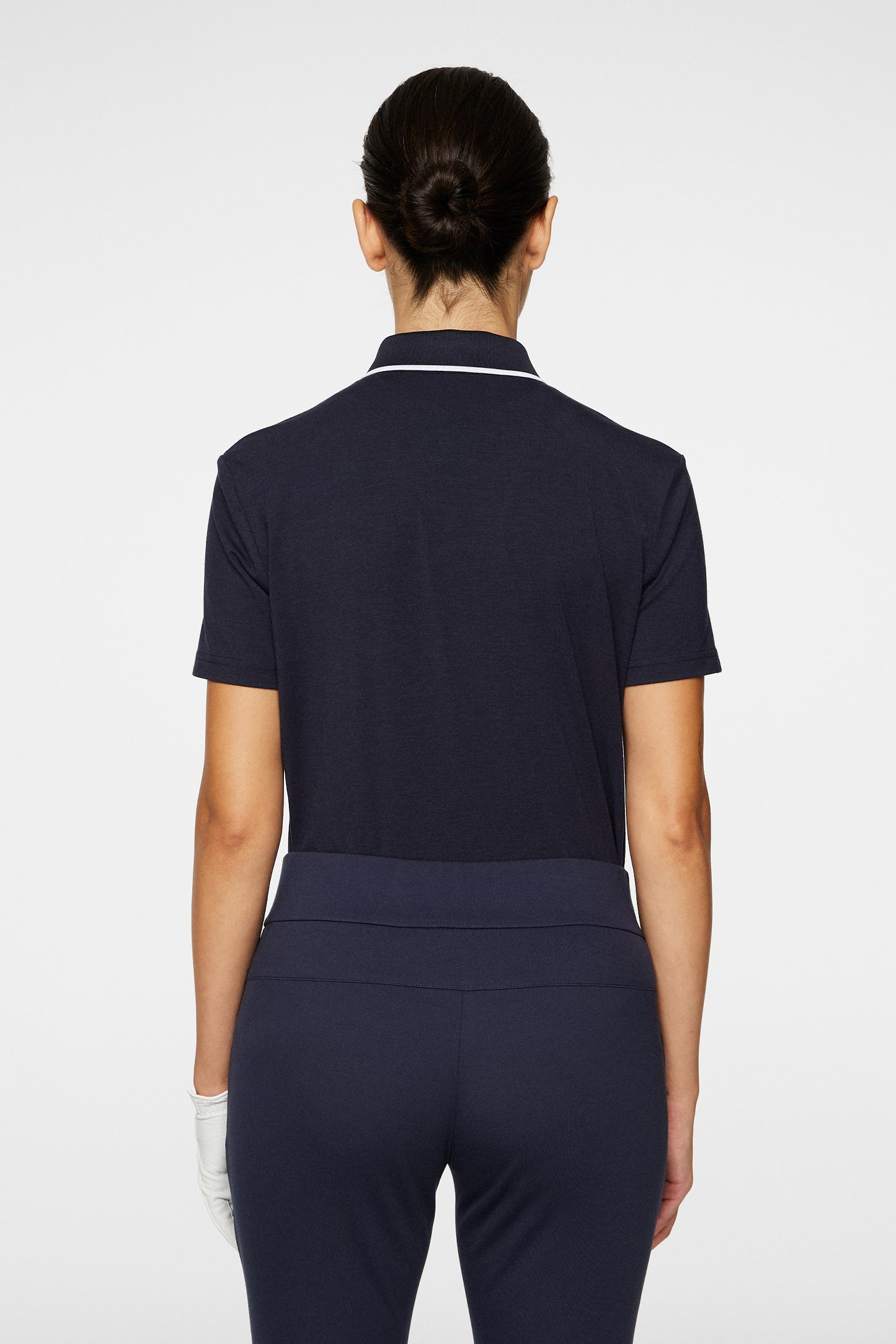 Lille Polo in Navy Melange by J.Lindeberg