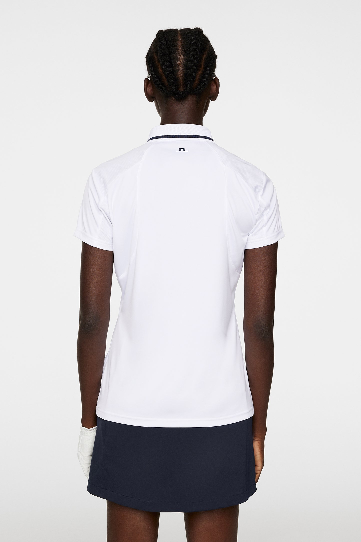 Rebecca Polo in White by J.Lindeberg