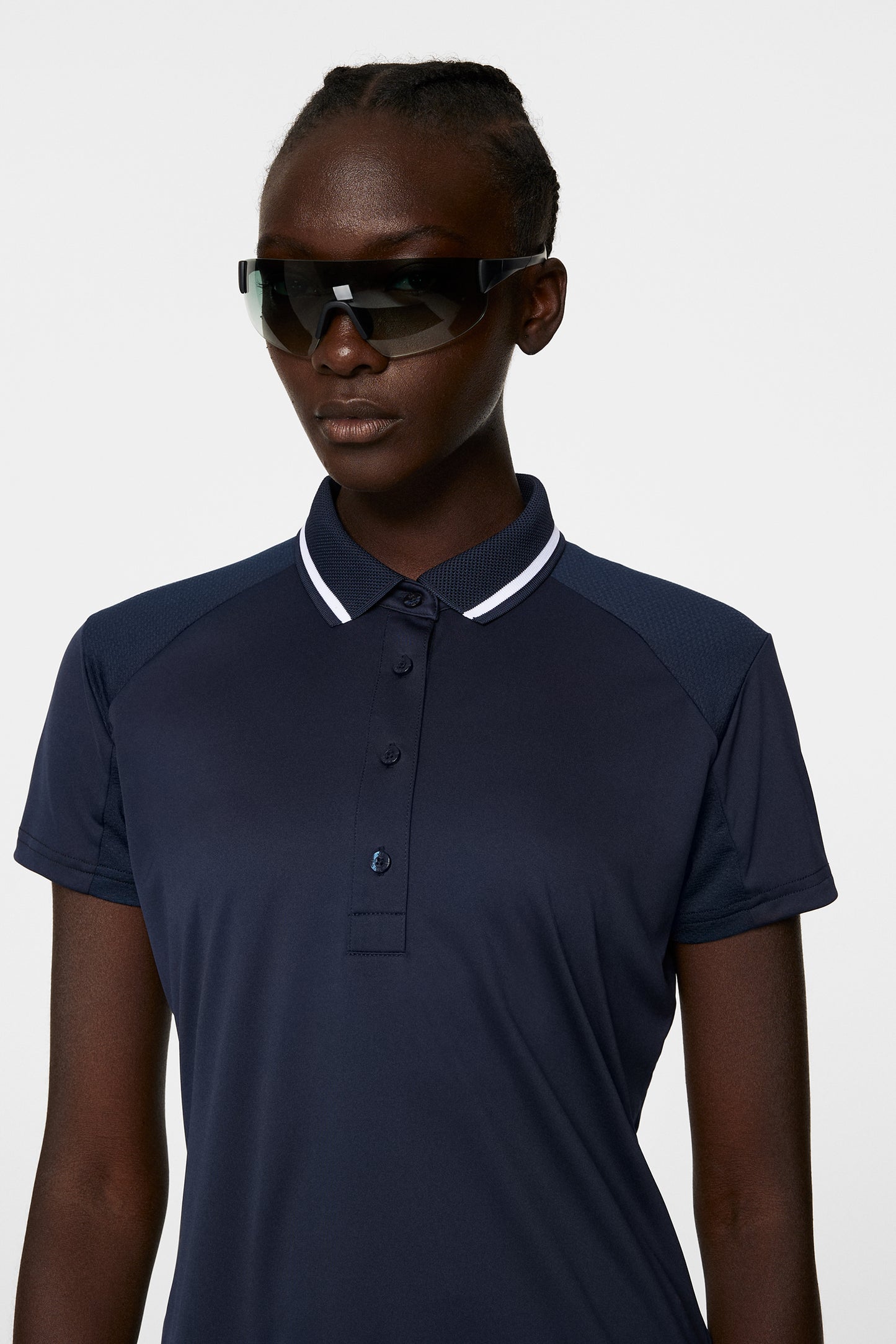 Rebecca Polo in JL Navy by J.Lindeberg
